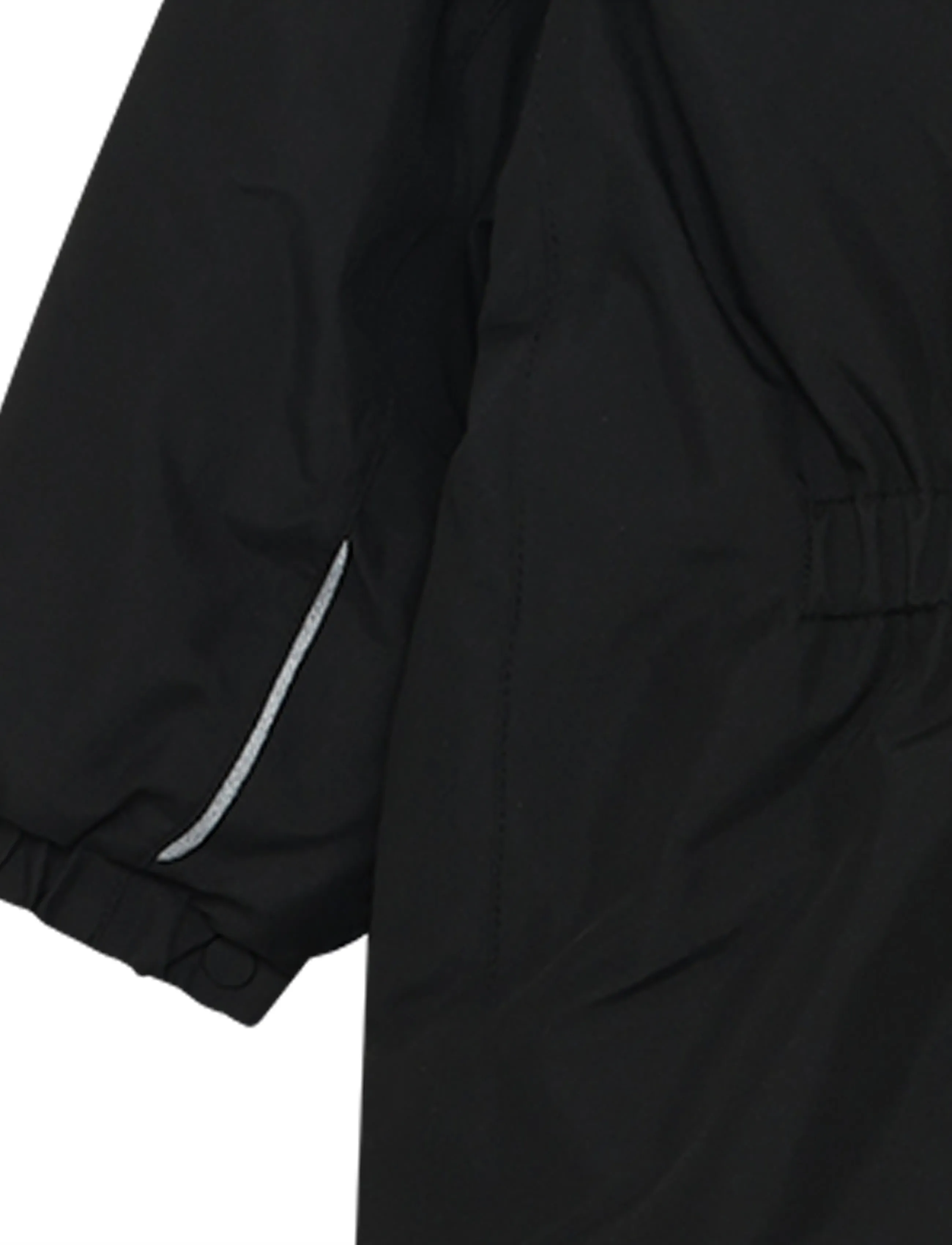 Color Kids - Baby Coverall W. Fake Fur - outerwear - black - 2