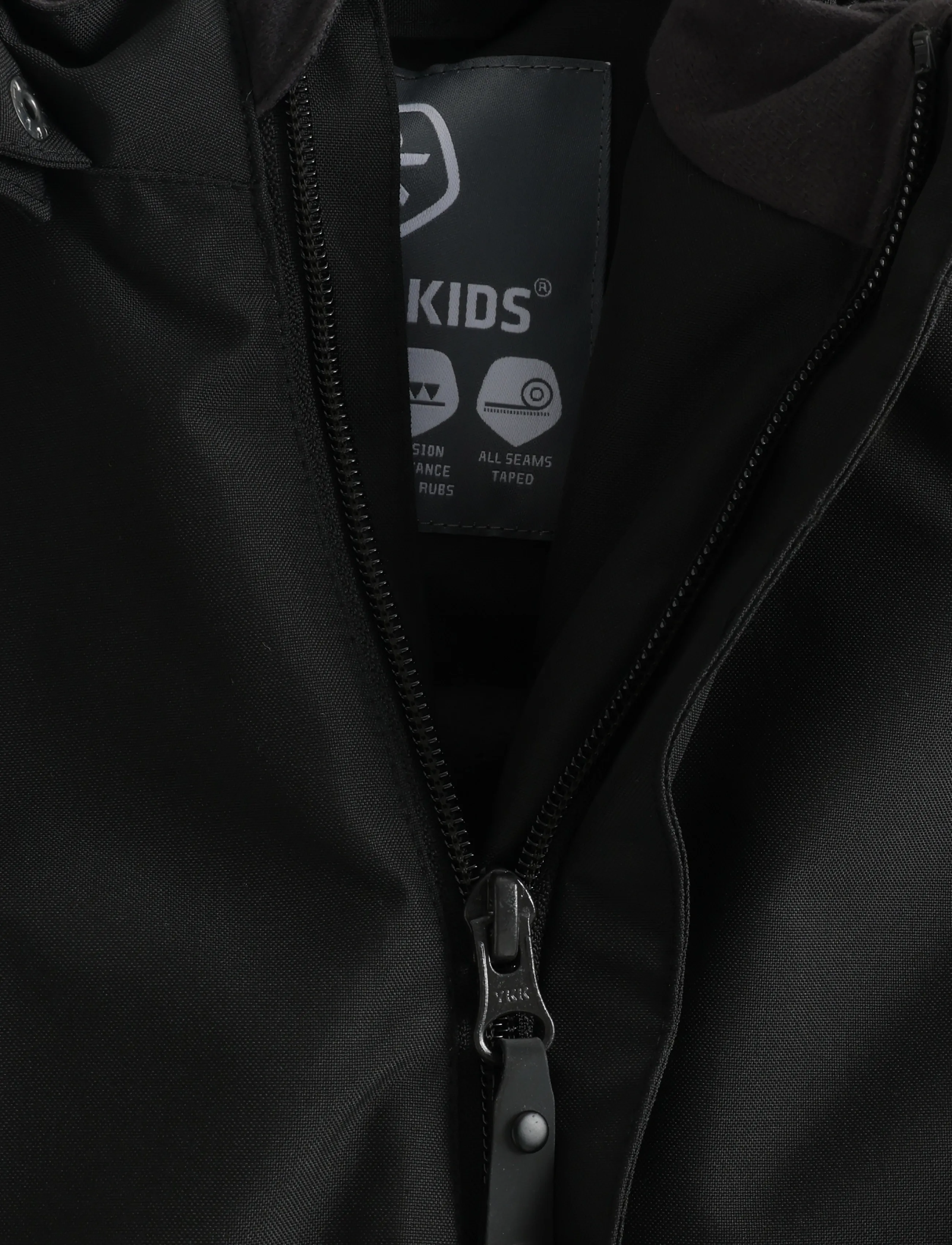Color Kids - Baby Coverall W. Fake Fur - outerwear - black - 3