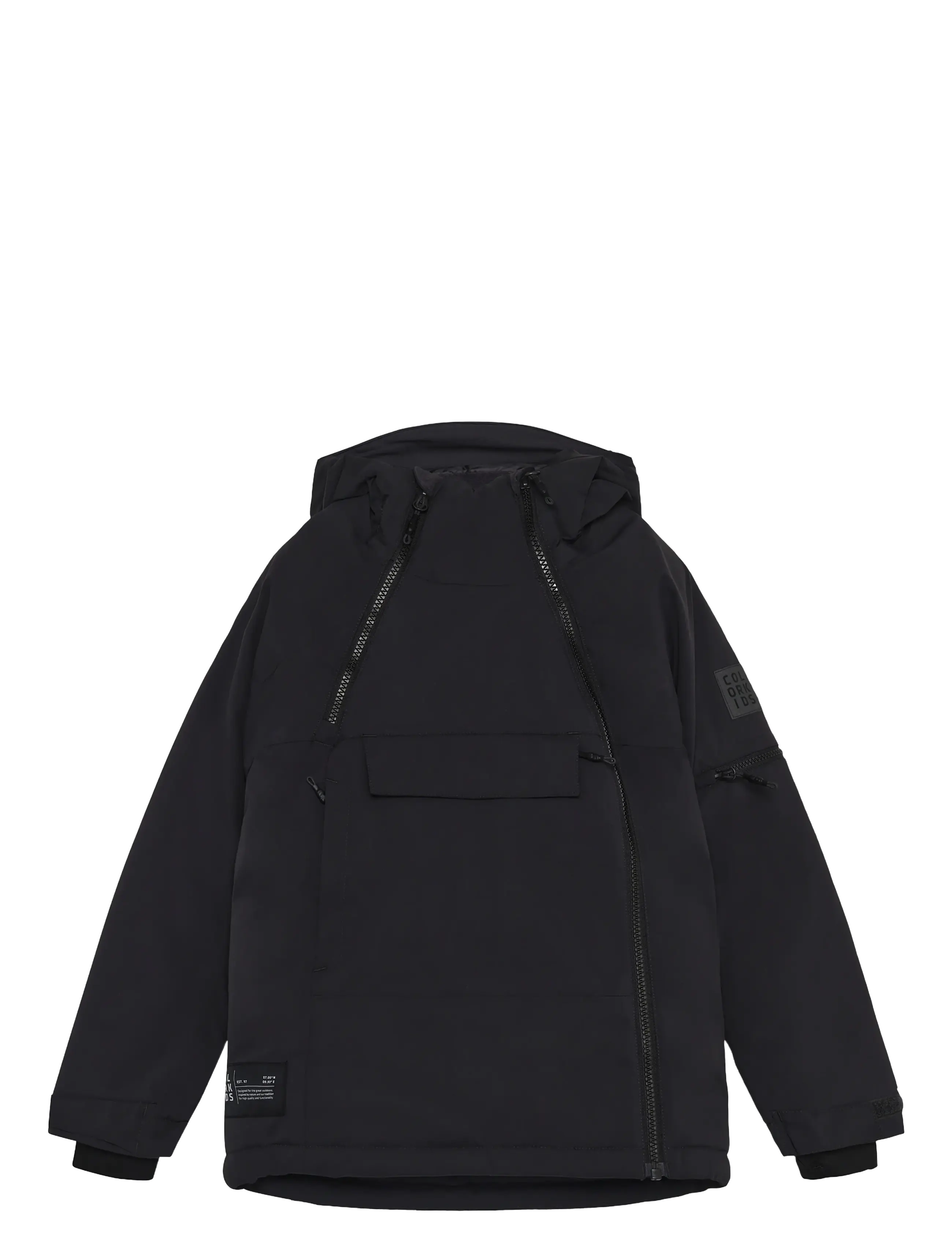 Color Kids Jr. Ski Jacket - Outdoor - PHANTOM / black