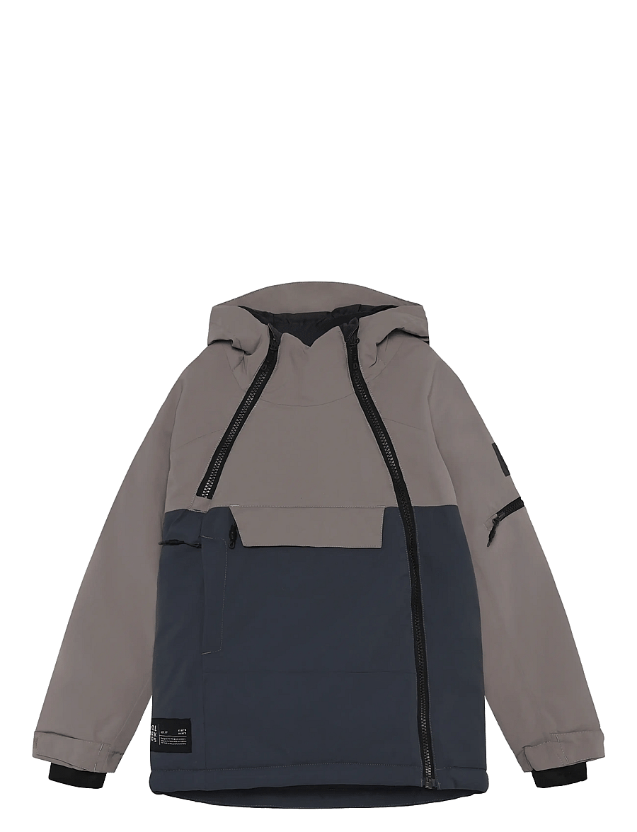 Color Kids - Jr. Ski Jacket - rock ridge - 1
