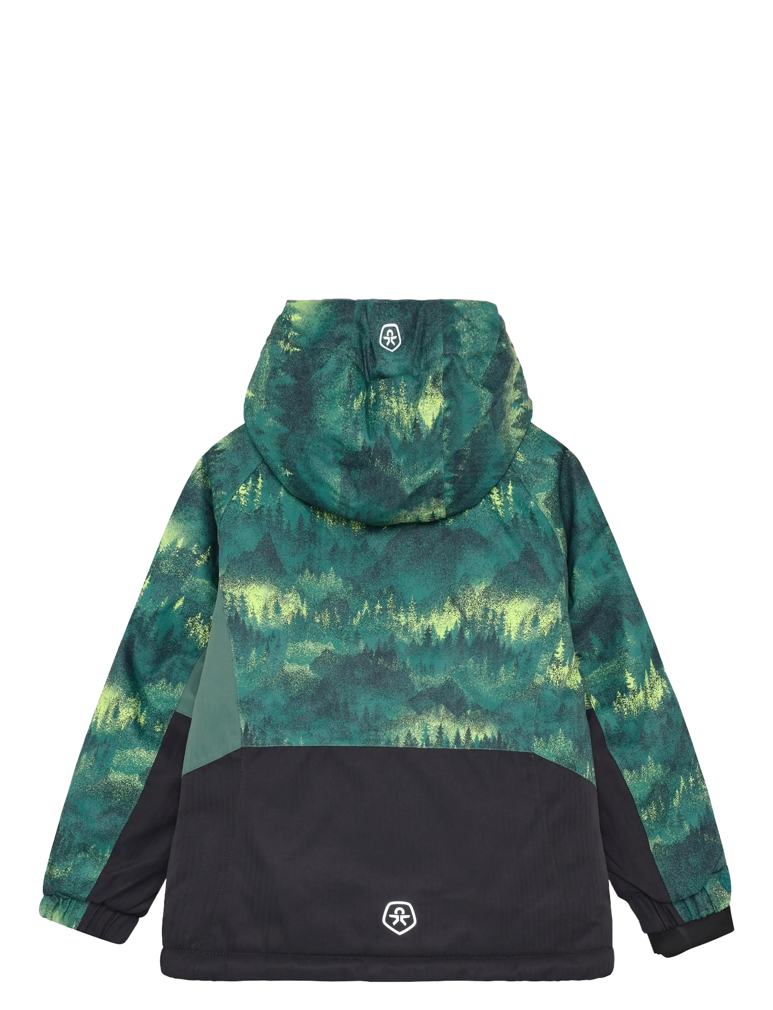 Color Kids - Ski Jacket - Colorblock - skijacken - dark forest - 1