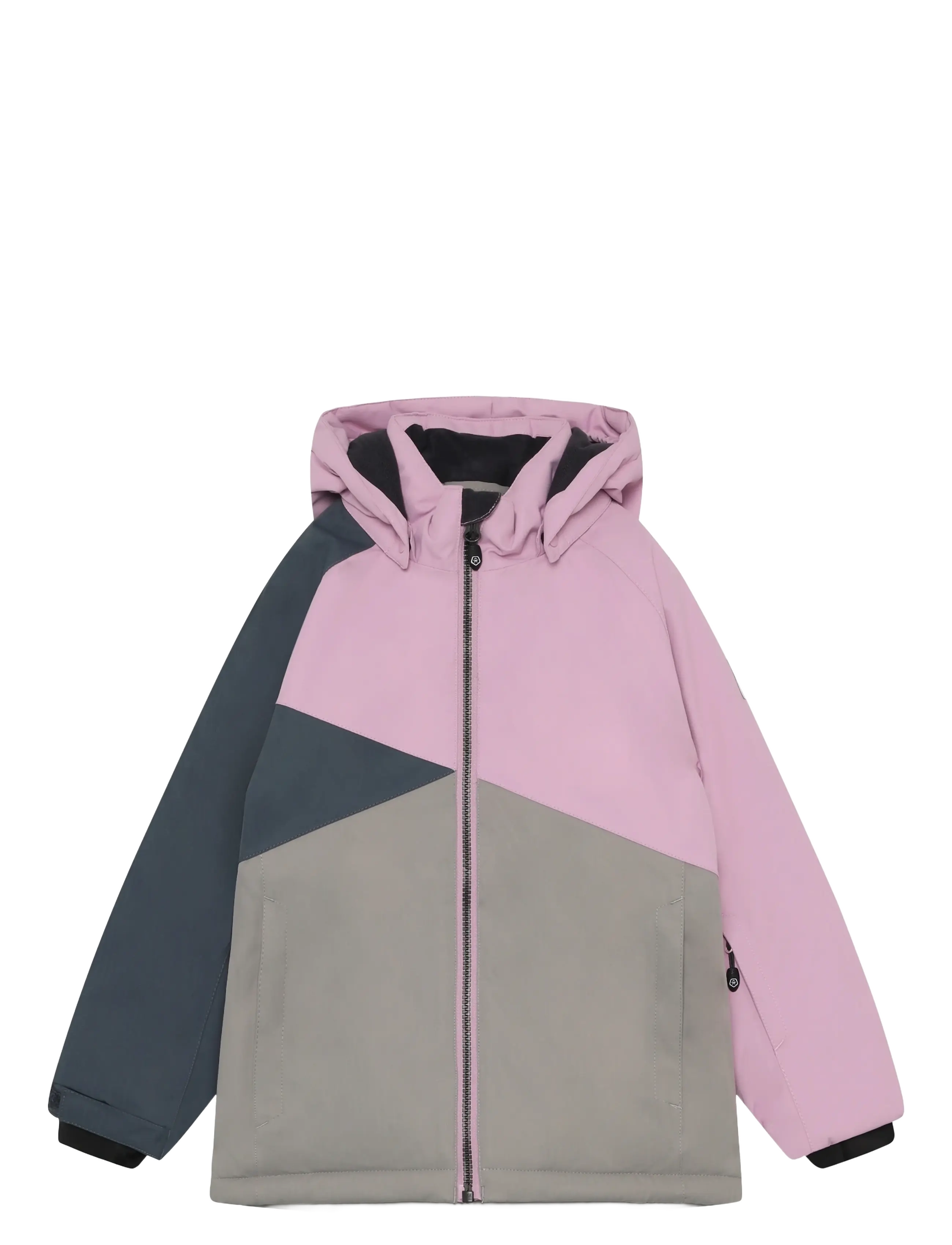 Color Kids Ski Jacket - Colorblock - Winter jackets - MAUVE MIST / pink/rose