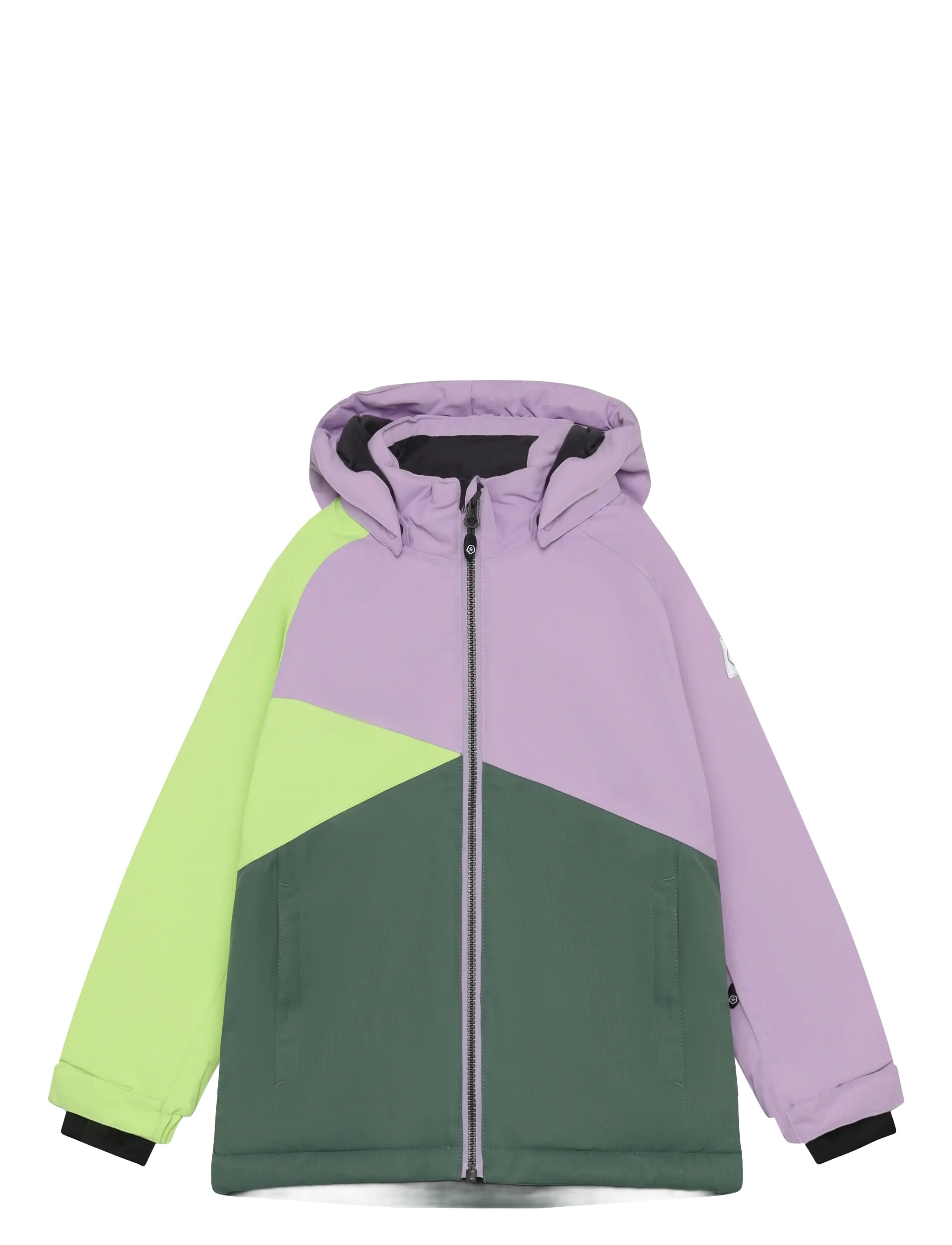 Color Kids Ski Jacket - Colorblock - Winter jackets - PURPLE ROSE / purple