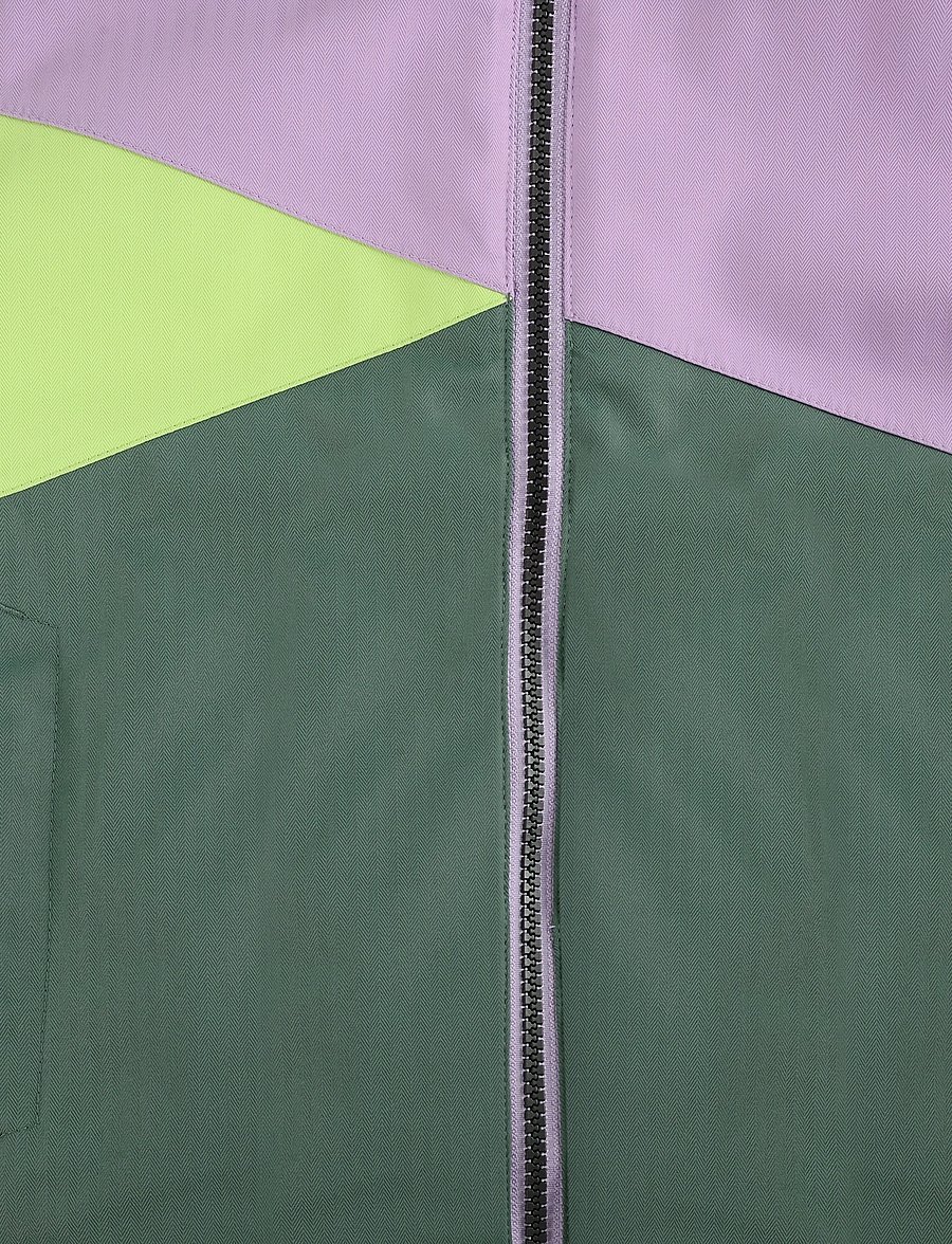 Color Kids - Ski Jacket - Colorblock - ski jackets - purple rose - 3