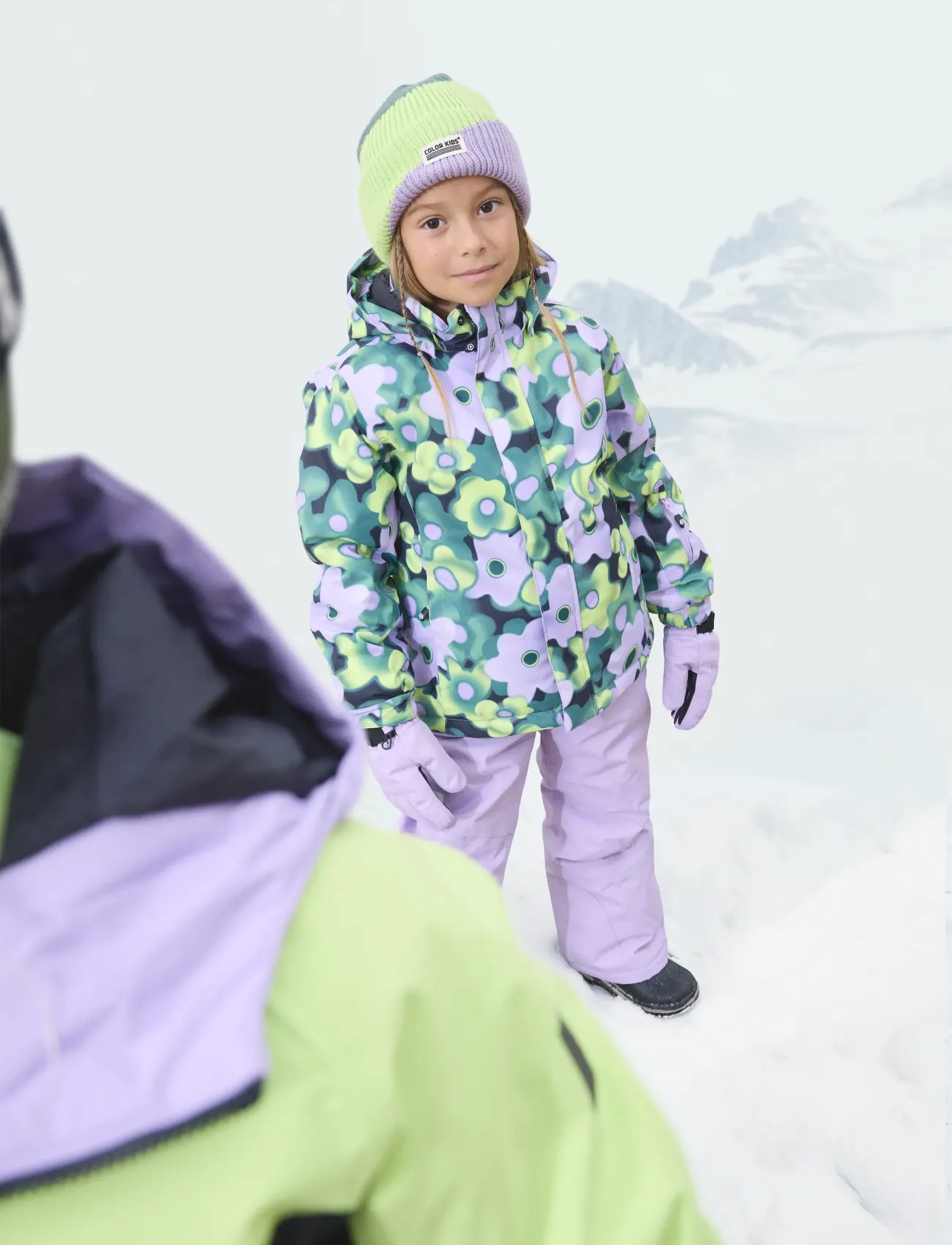 Color Kids - Ski Pants W. Pockets - suusapüksid - purple rose - 0