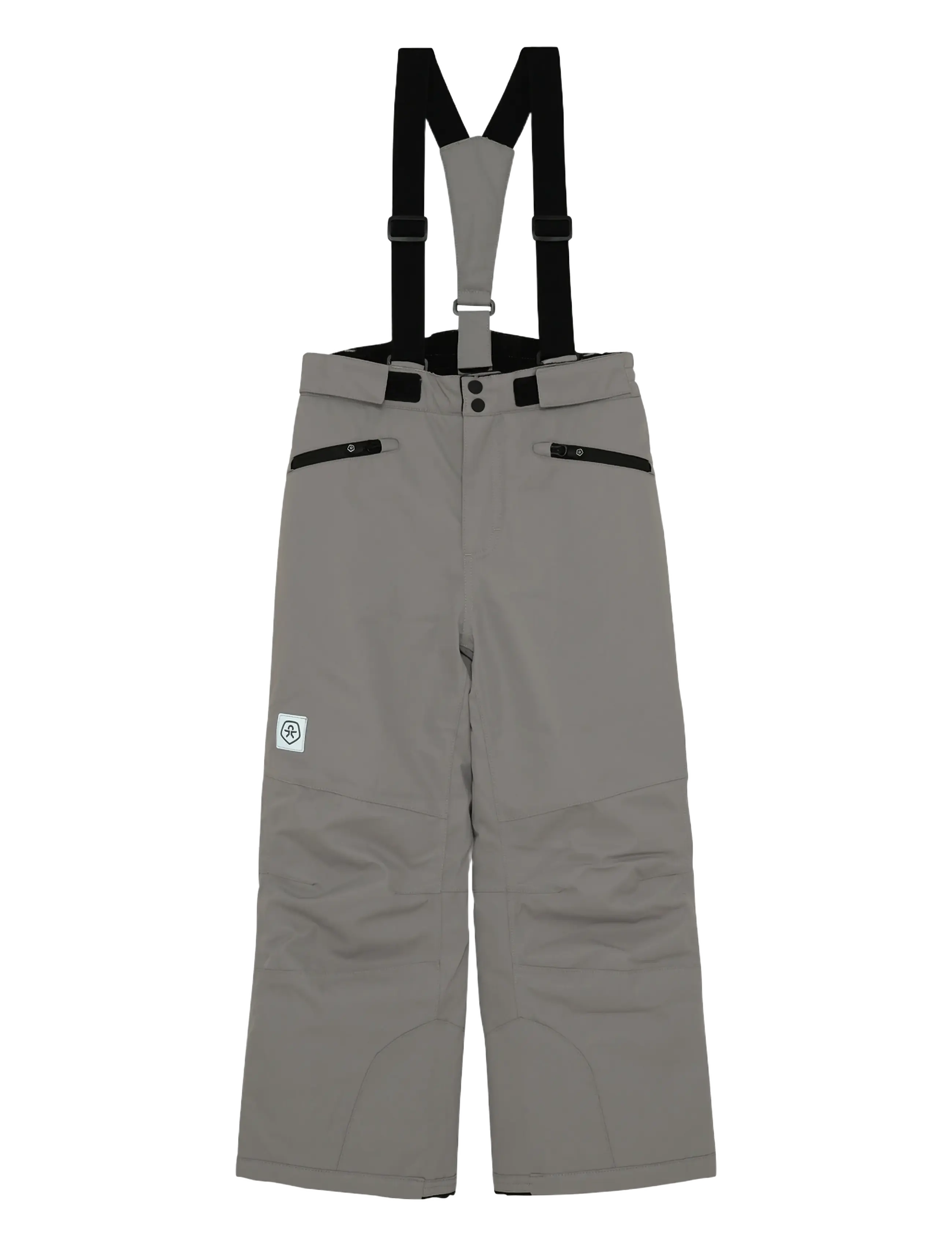 Color Kids Ski Pants W. Pockets - Color Kids - ROCK RIDGE / grey
