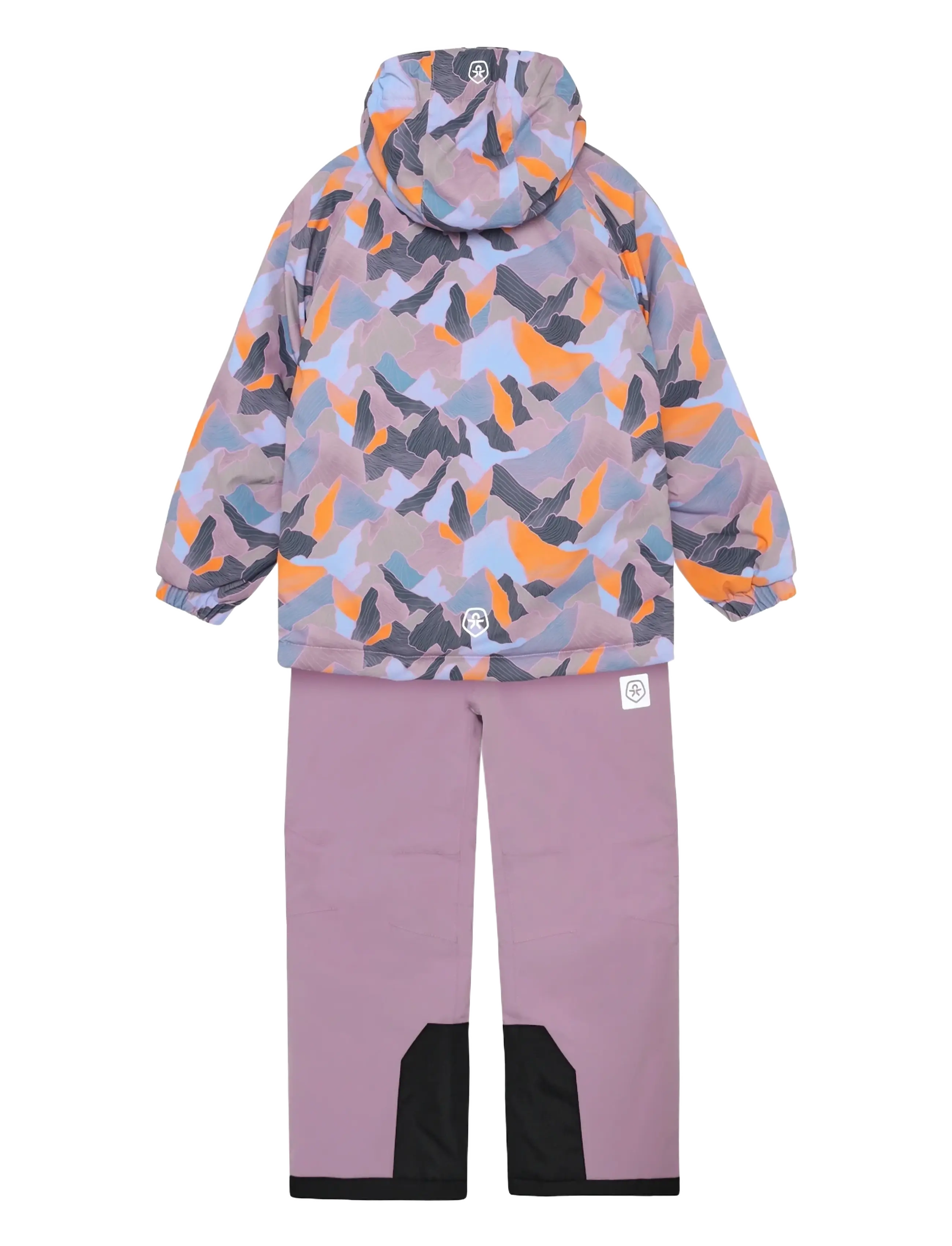 Color Kids - Ski Set - AOP - outdoor - mauve mist - 1