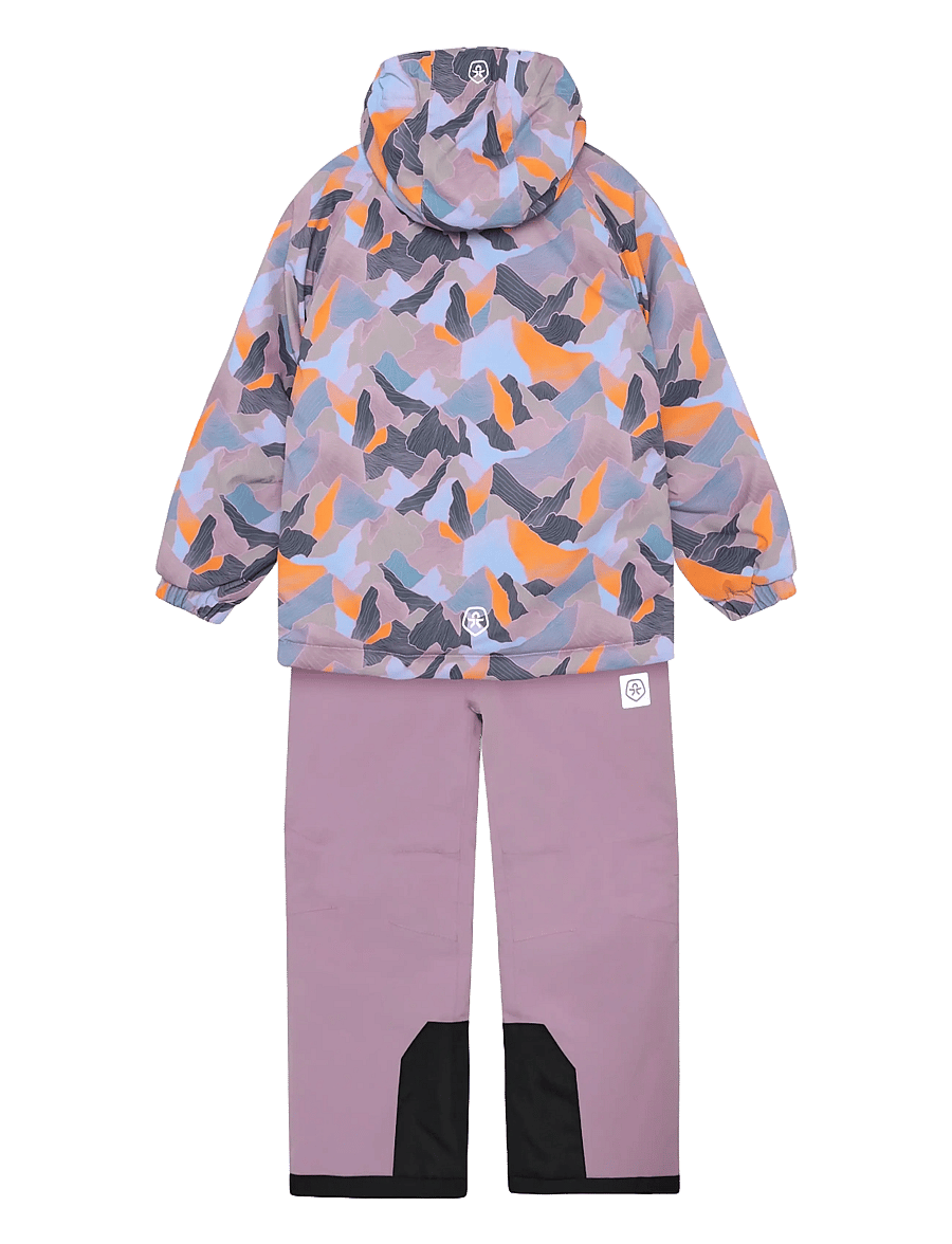 Color Kids - Ski Set - AOP - outdoor - mauve mist - 1