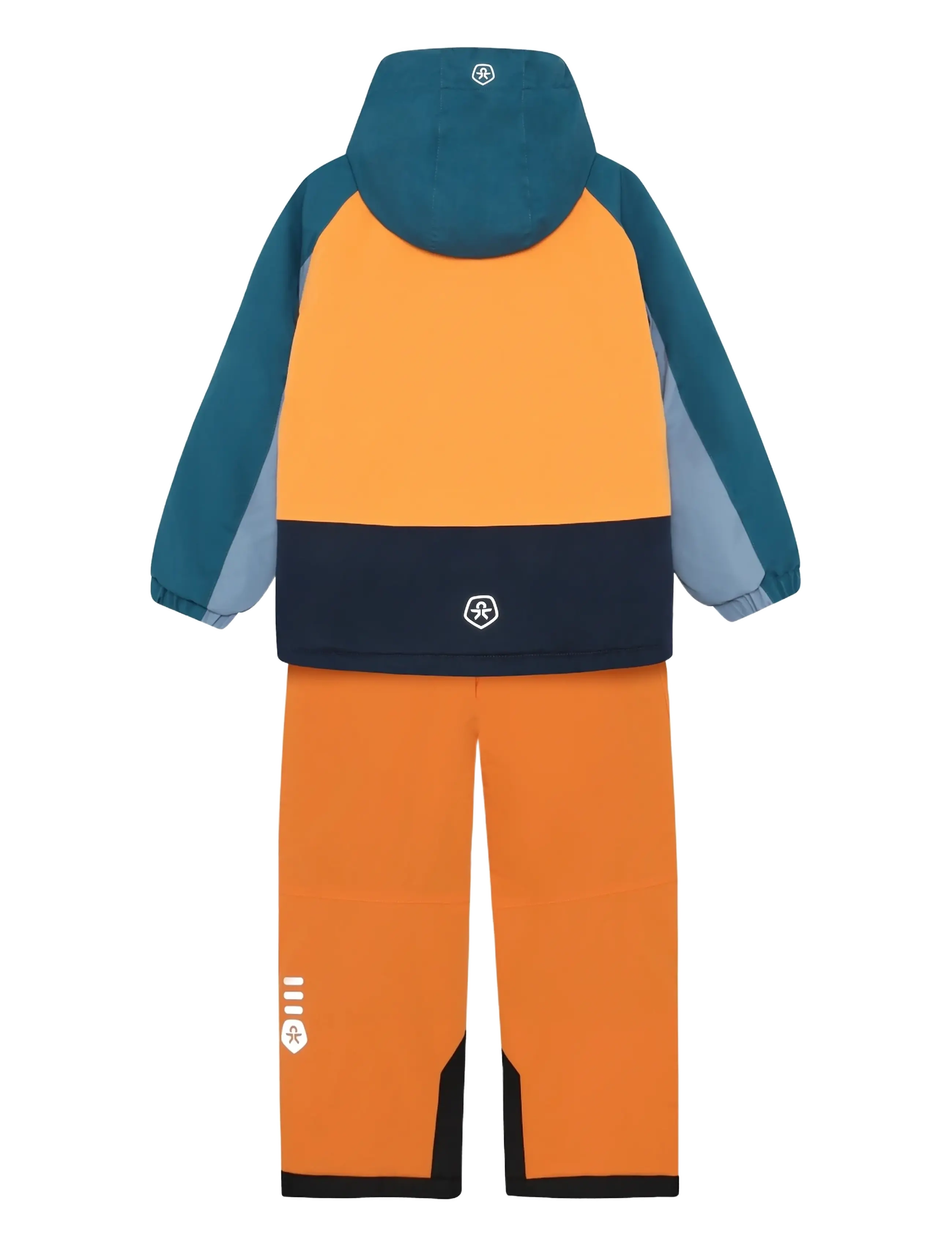 Color Kids - Ski Set - Colorblock - overtøj - gulf coast - 1