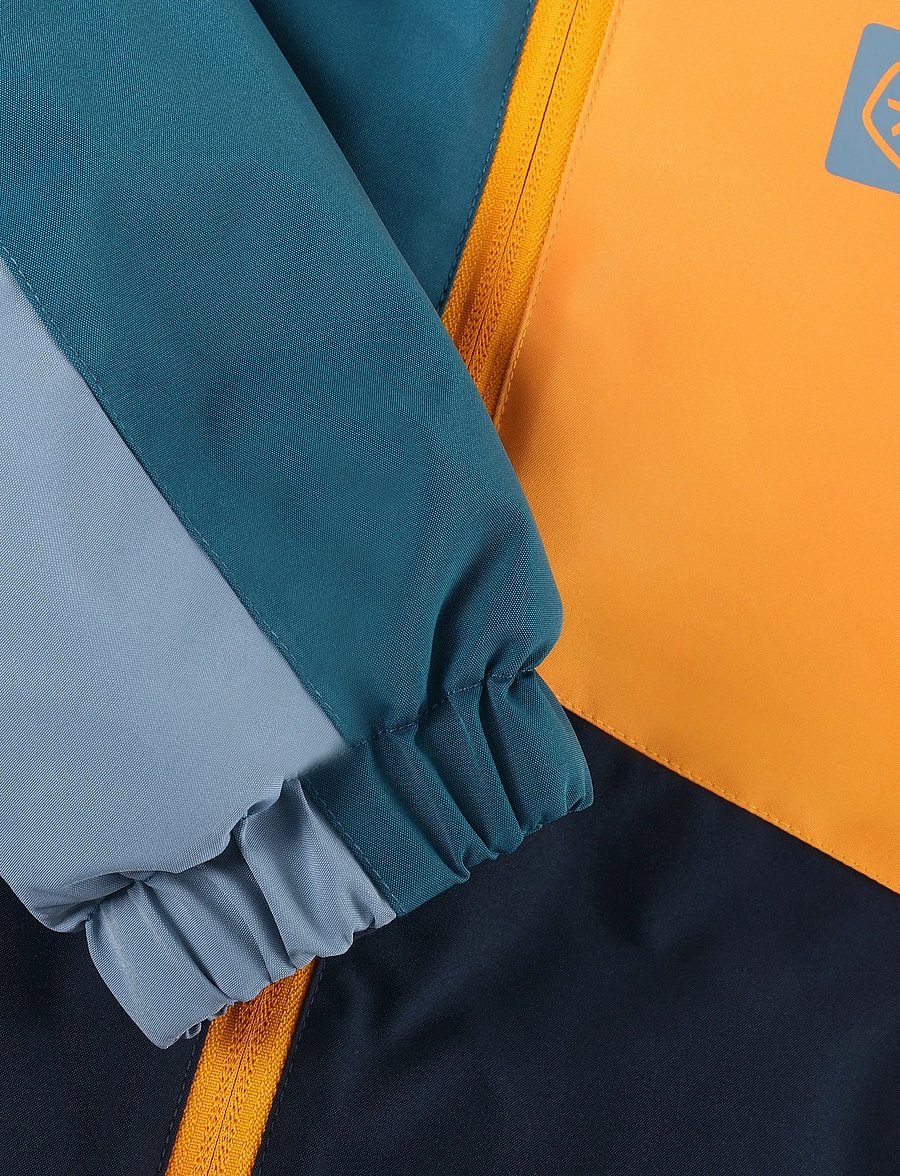 Color Kids - Ski Set - Colorblock - overtøj - gulf coast - 4