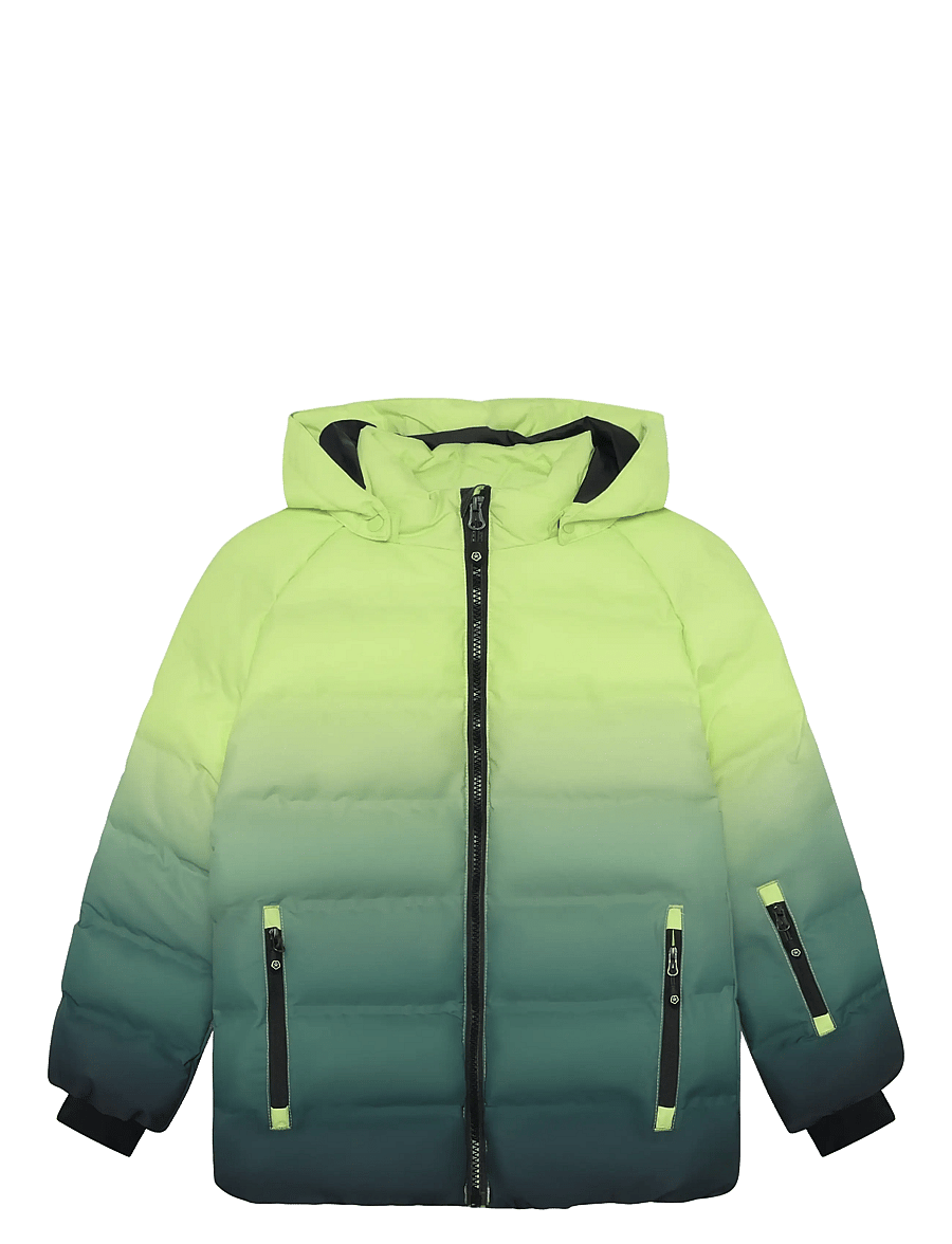 Color Kids - Ski Jacket - Quilt & Gradient - sharp green - 1