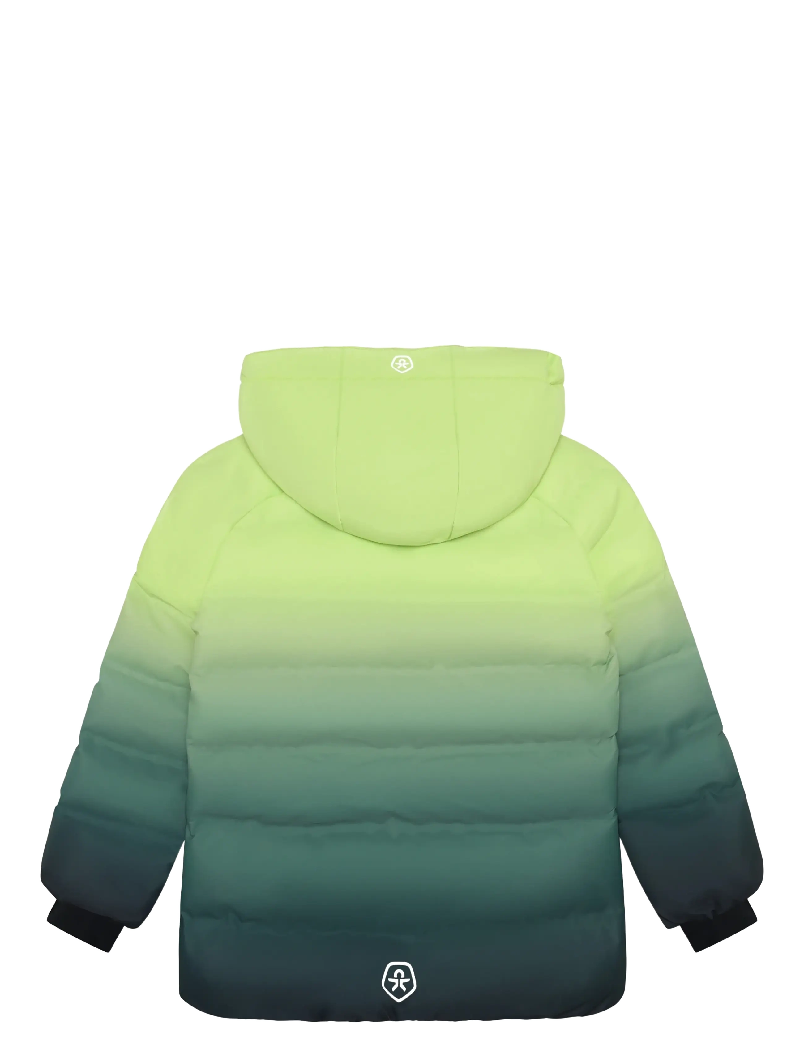 Color Kids - Ski Jacket - Quilt & Gradient - sharp green - 2