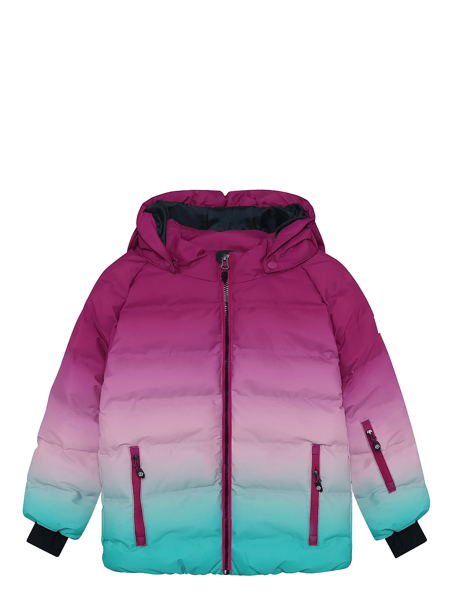 Color Kids - Ski Jacket - Quilt & Gradient - skijacken - wild aster - 0