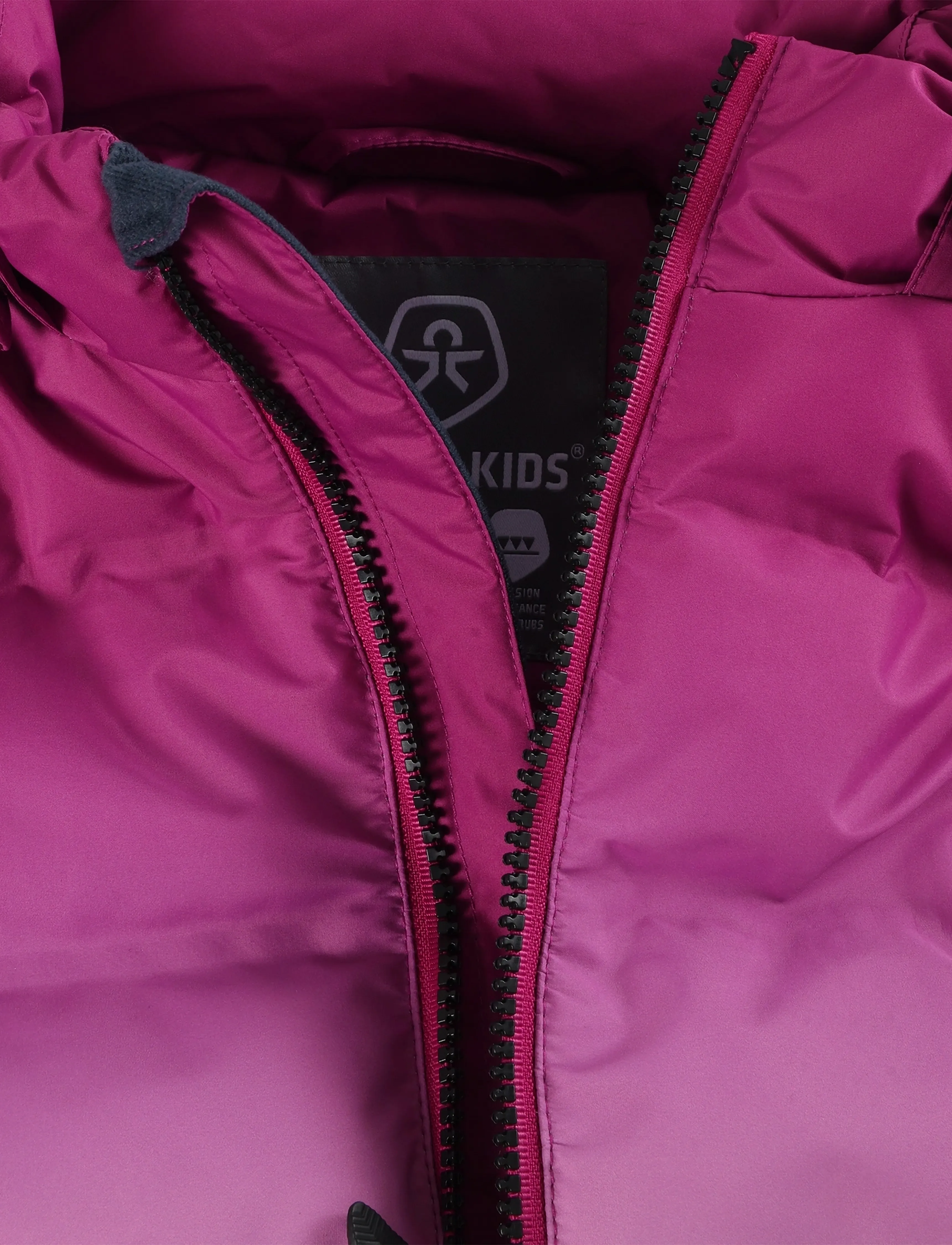 Color Kids - Ski Jacket - Quilt & Gradient - wild aster - 2