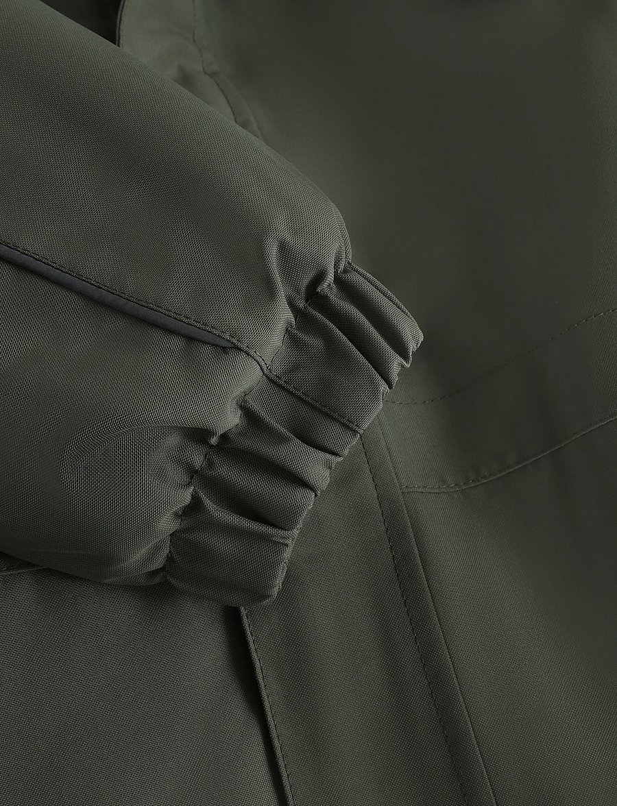 Color Kids - Coverall W. Fake Fur - Üleriided - kambaba - 2
