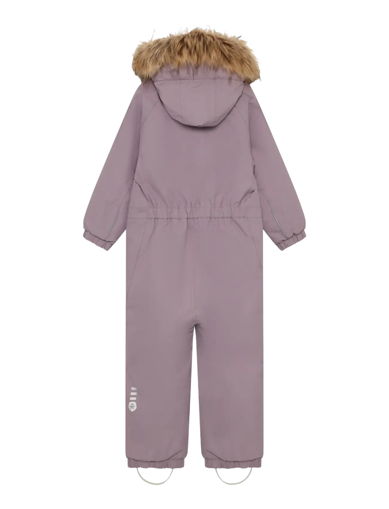 Color Kids - Coverall W. Fake Fur - outerwear - toadstool - 1