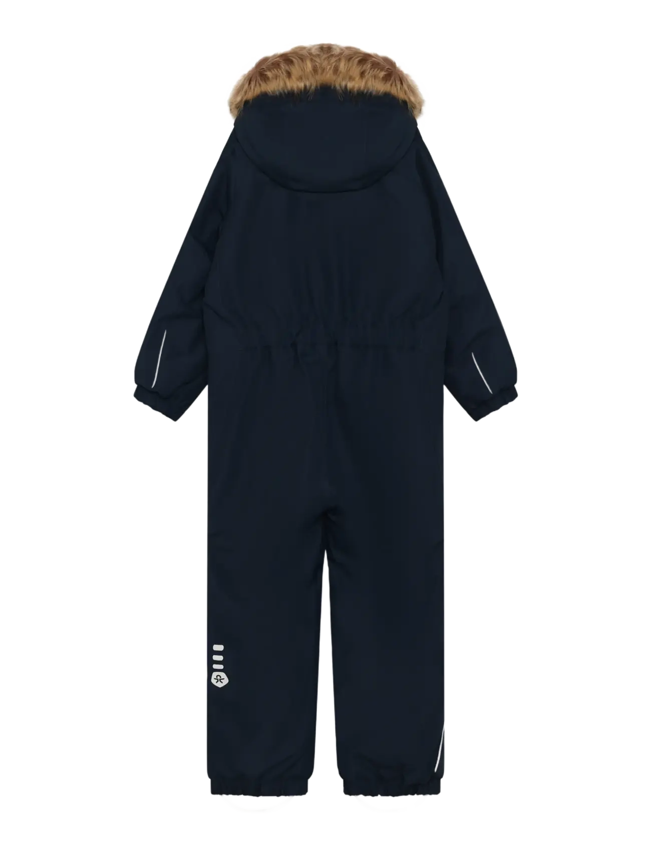 Color Kids - Coverall W. Fake Fur - outerwear - total eclipse - 1
