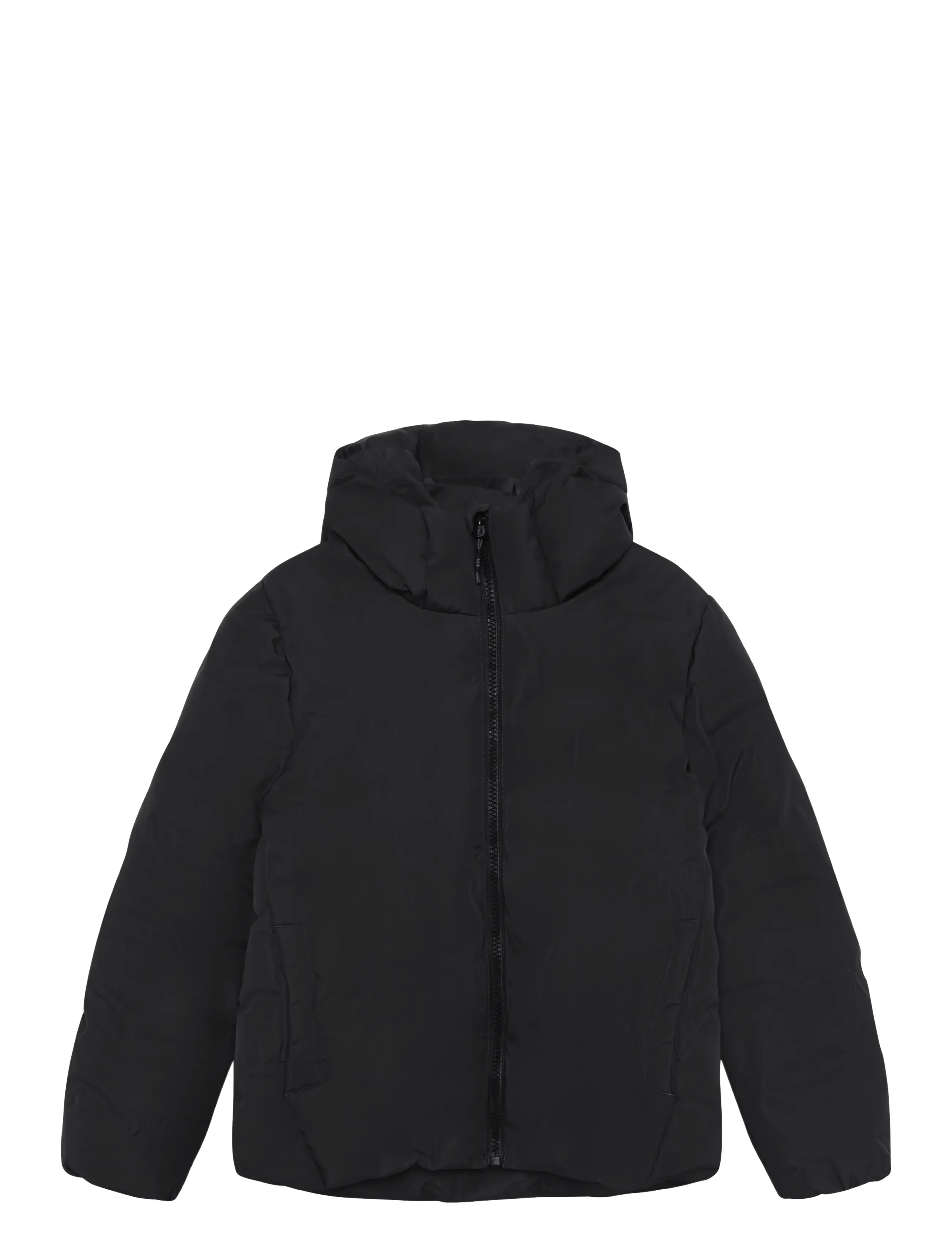 Color Kids Jr. Jacket - Quilt - Vinterjackor - PHANTOM / black