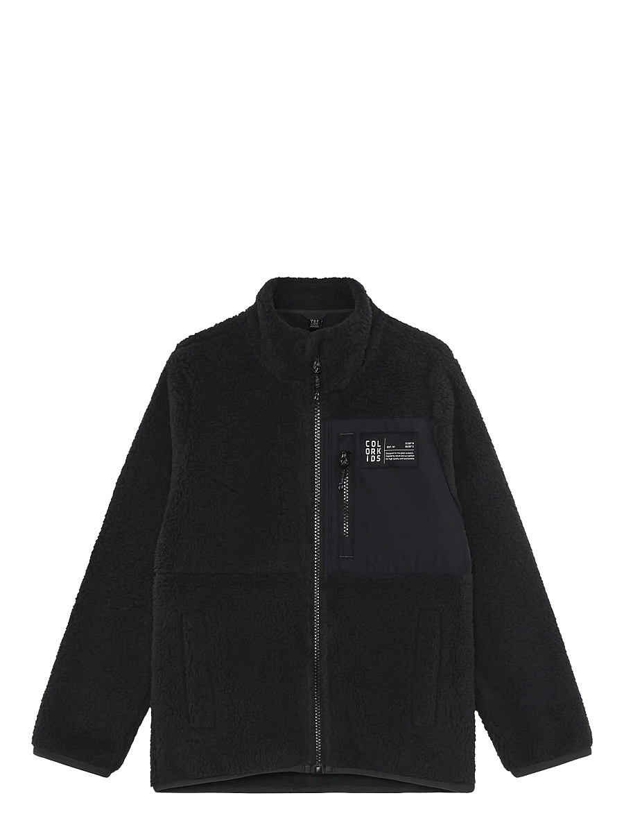 Color Kids - Teddy Jacket - isolerte jakker - phantom - 0