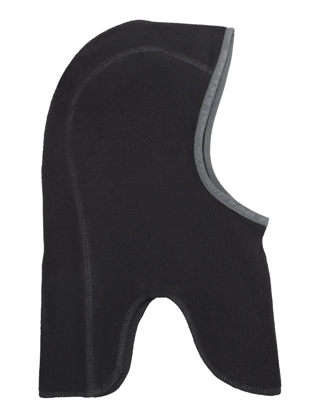 Color Kids Balaclava - Fleece W. Windstop - Winteraccessoires - PHANTOM / black