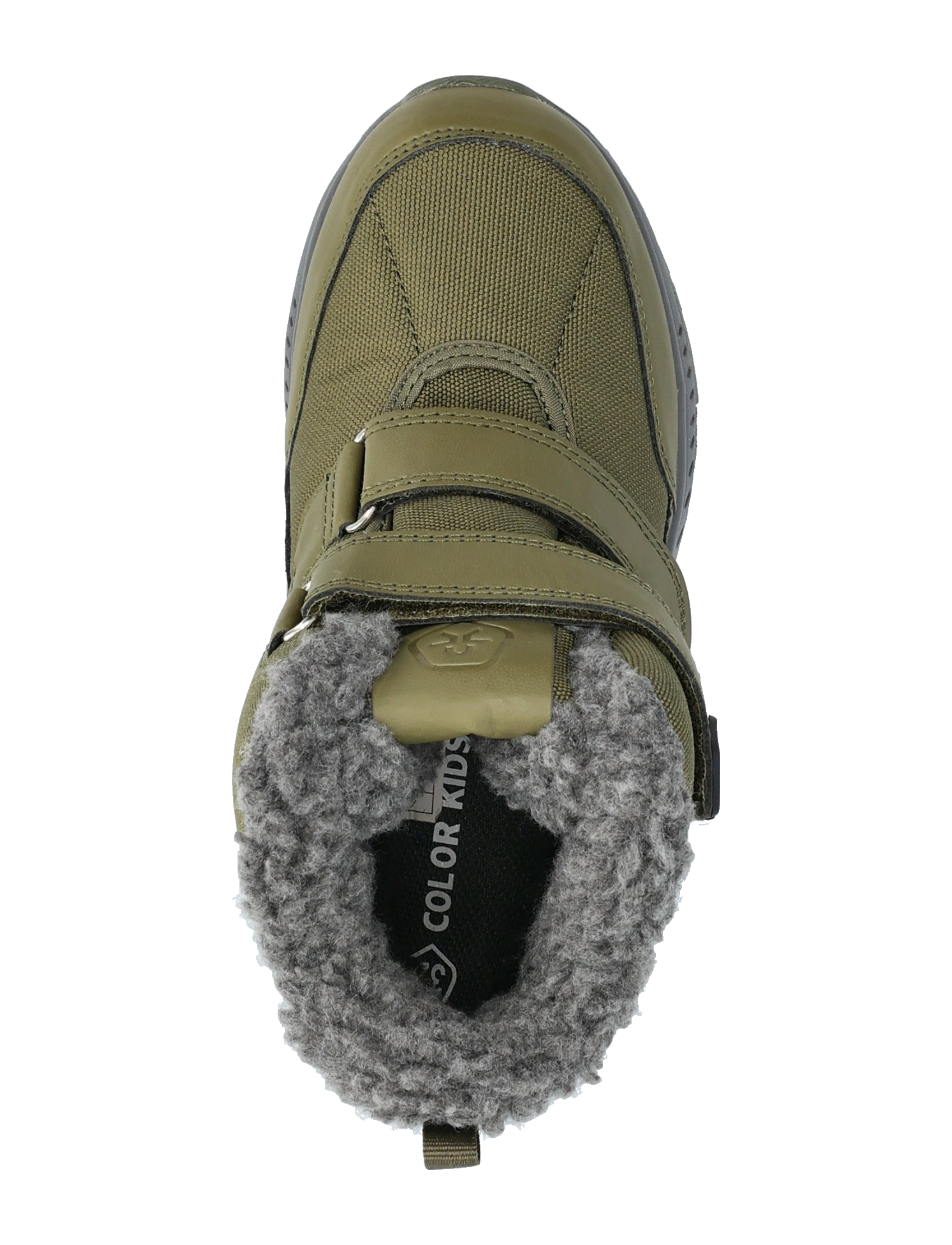 Color Kids - Boots Pile Lining - WP - dark olive - 3