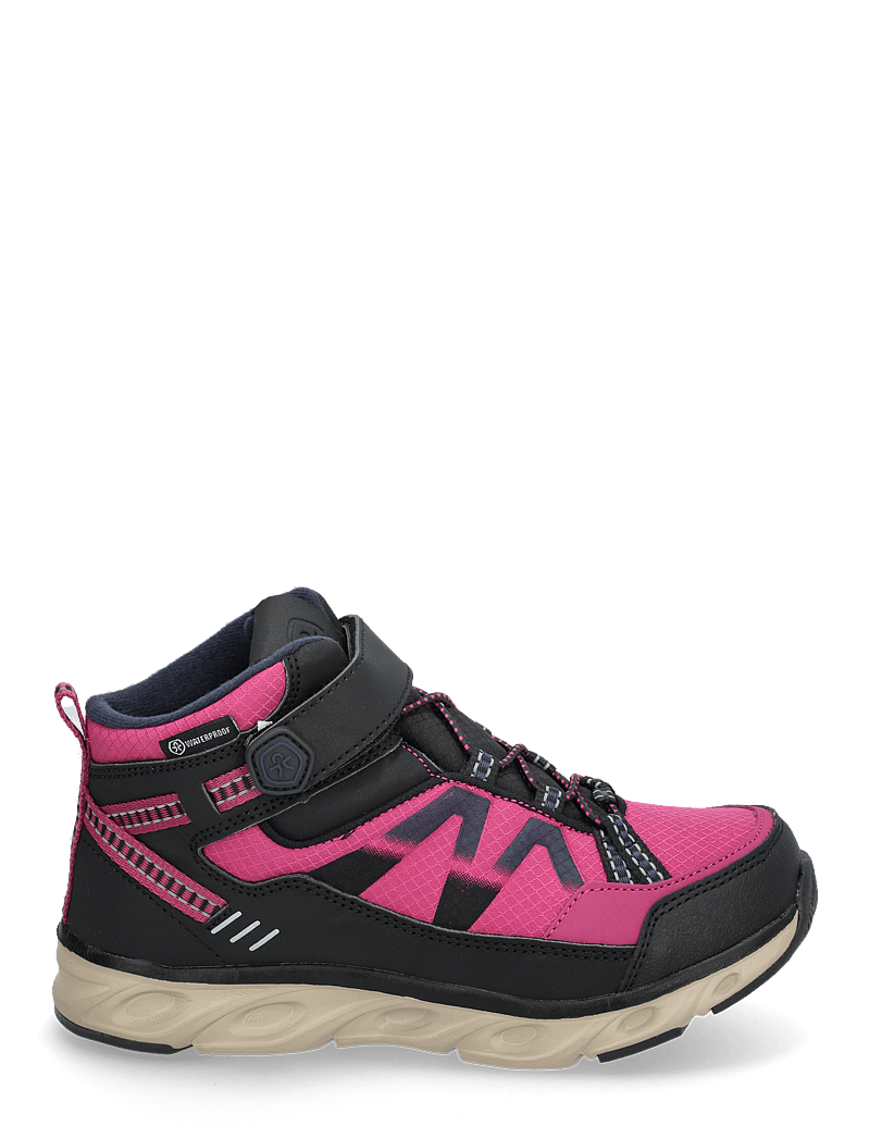 Color Kids - Boots Low Cut W. 1 velcro-WP - schuhe - festival fuchsia - 1