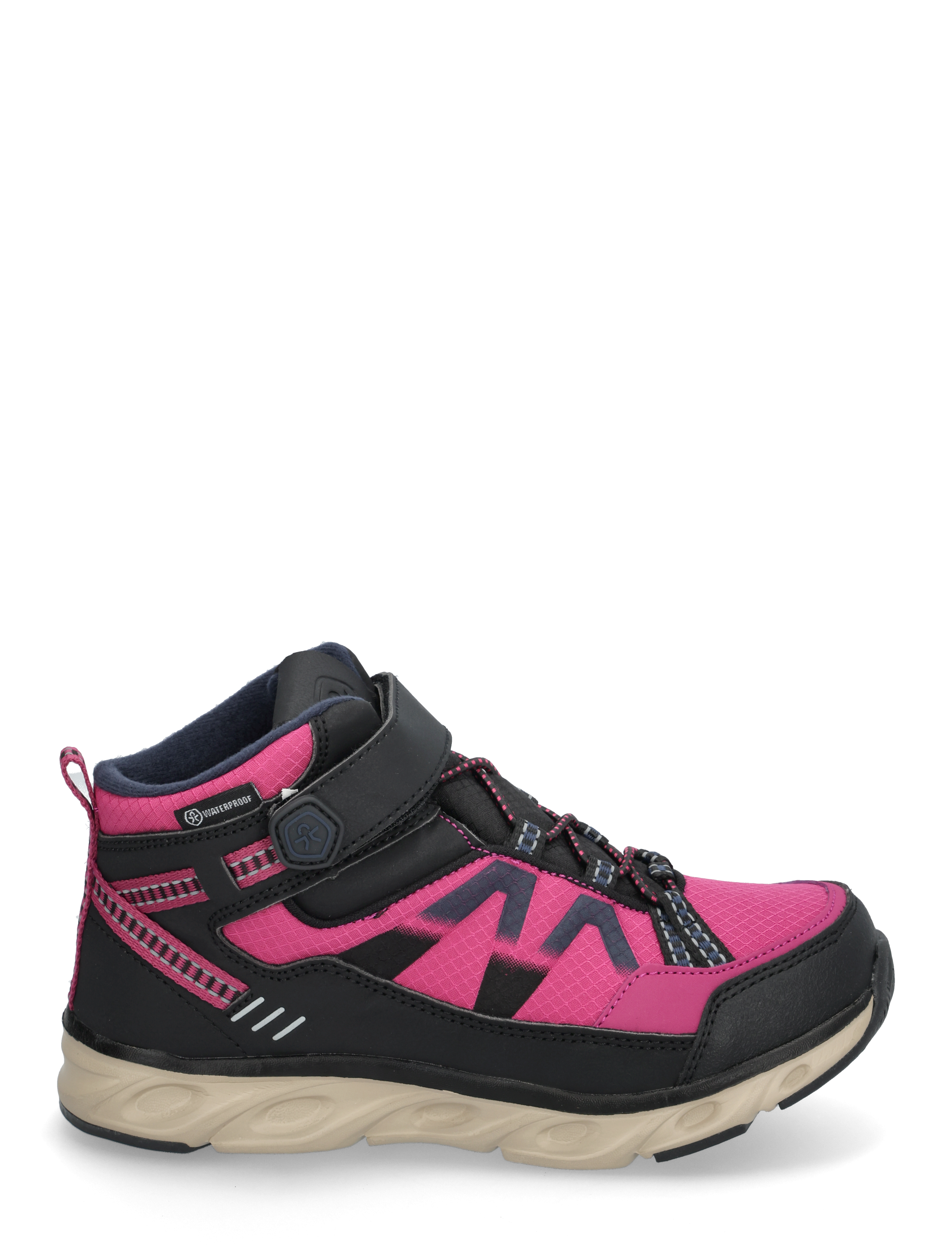 Color Kids - Boots Low Cut W. 1 velcro-WP - efterårssko - festival fuchsia - 1