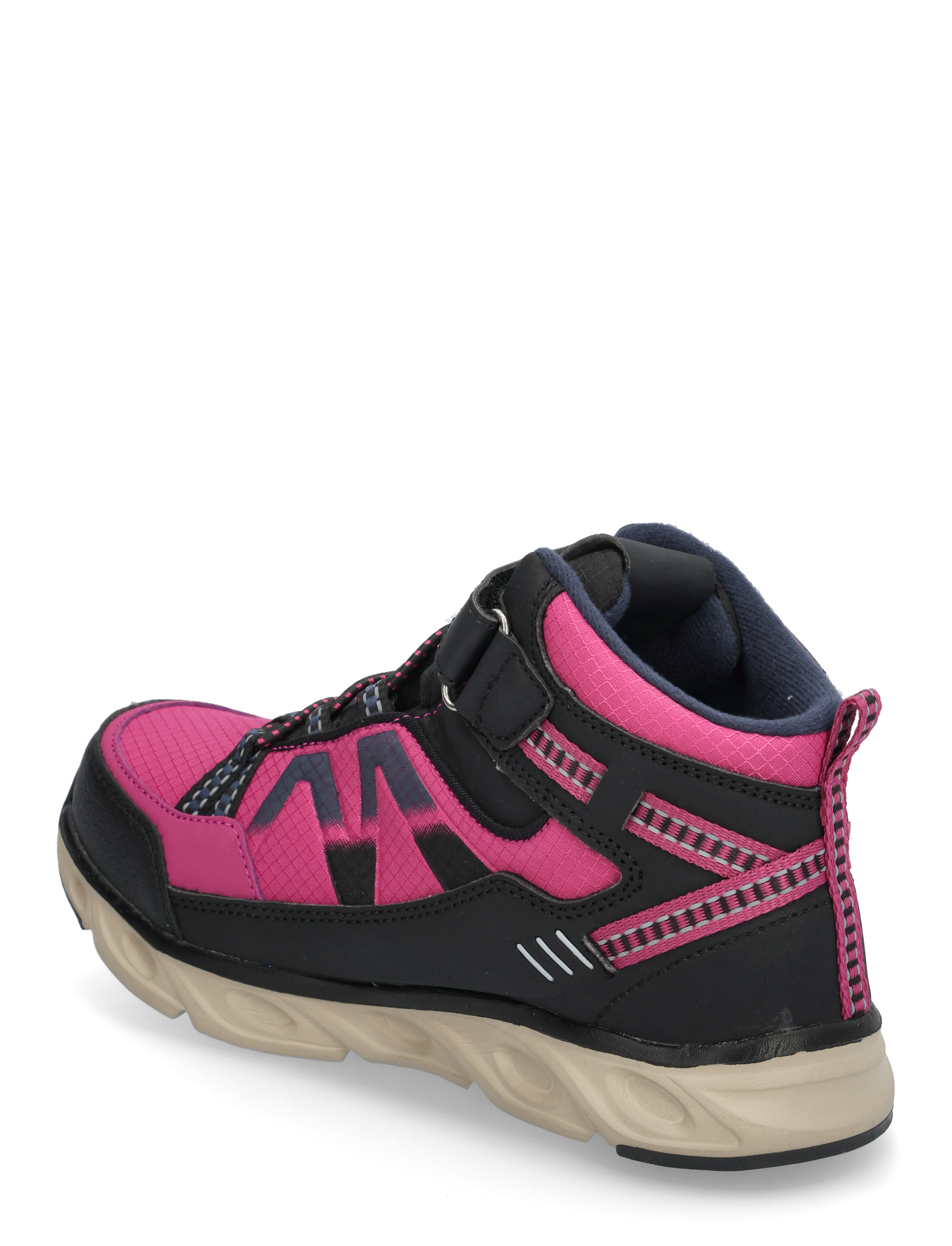Color Kids - Boots Low Cut W. 1 velcro-WP - efterårssko - festival fuchsia - 2