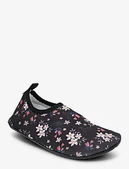 Color Kids - Swim Shoes AOP - alhaisimmat hinnat - black - 0