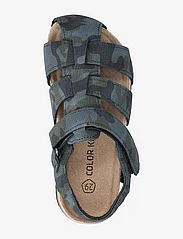 Color Kids - Sandals W. Toe + Velcro strap - kesälöytöjä - vintage indigo - 3