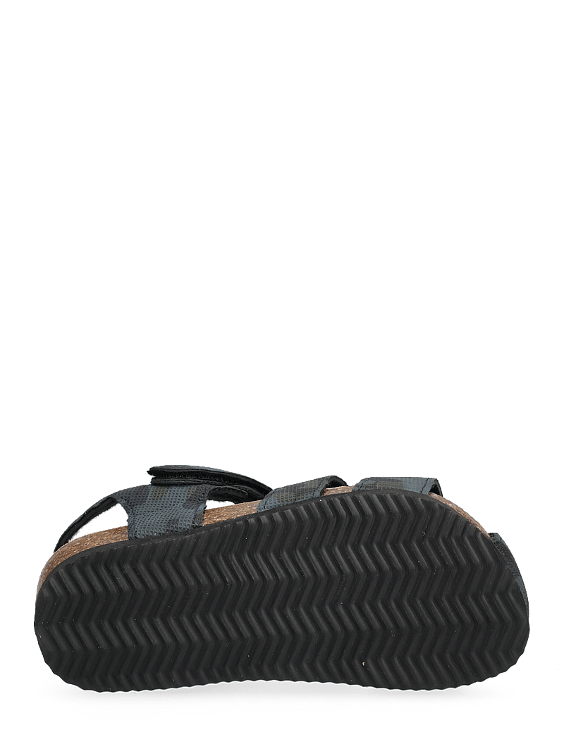 Color Kids - Sandals W. Toe + Velcro strap - vintage indigo - 4