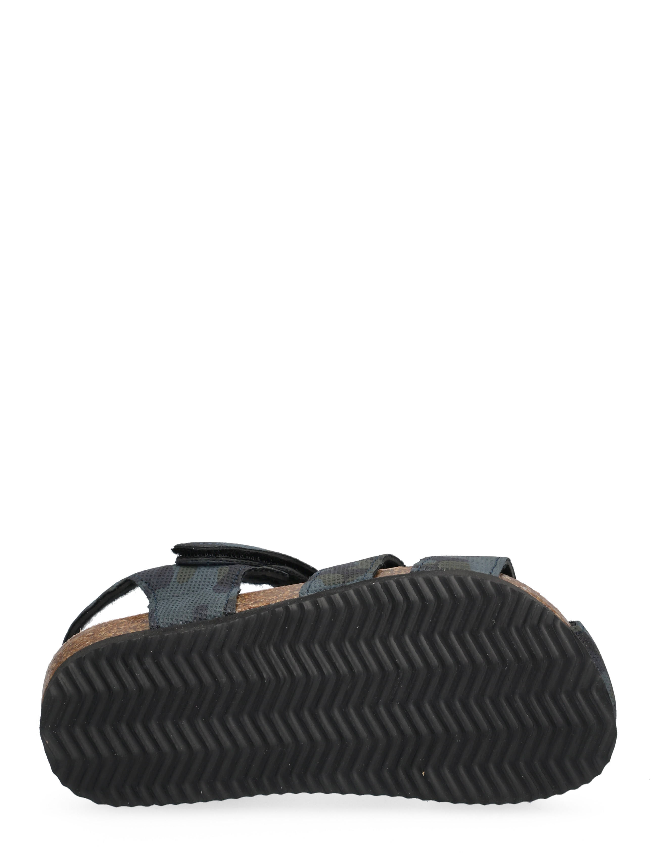 Color Kids - Sandals W. Toe + Velcro strap - vintage indigo - 4
