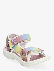 Color Kids - Sandals W. Velcro - gode sommertilbud - foxglove - 0