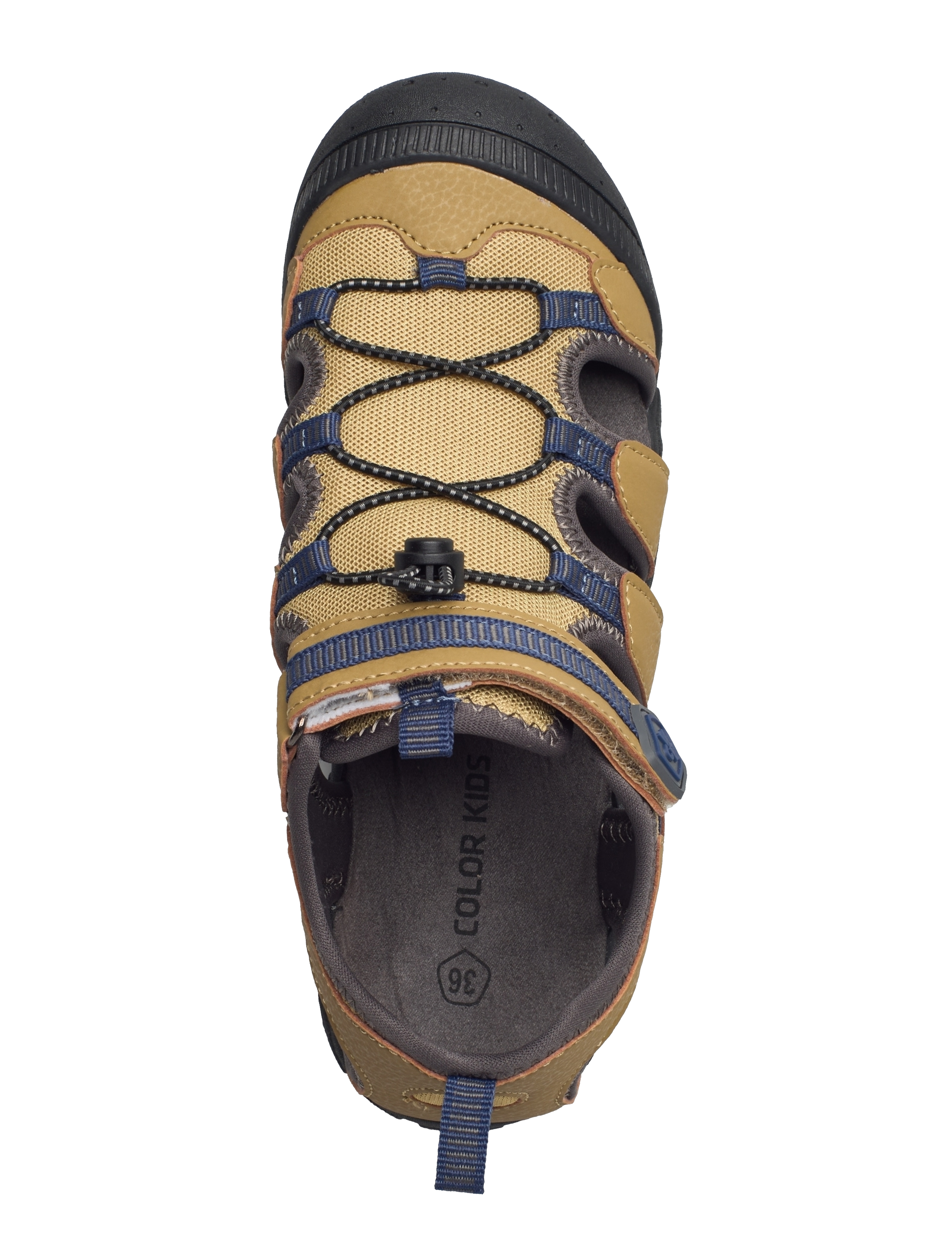 Color Kids - JR. Sandals Hiking W. Toe Cap - fennel seed - 3