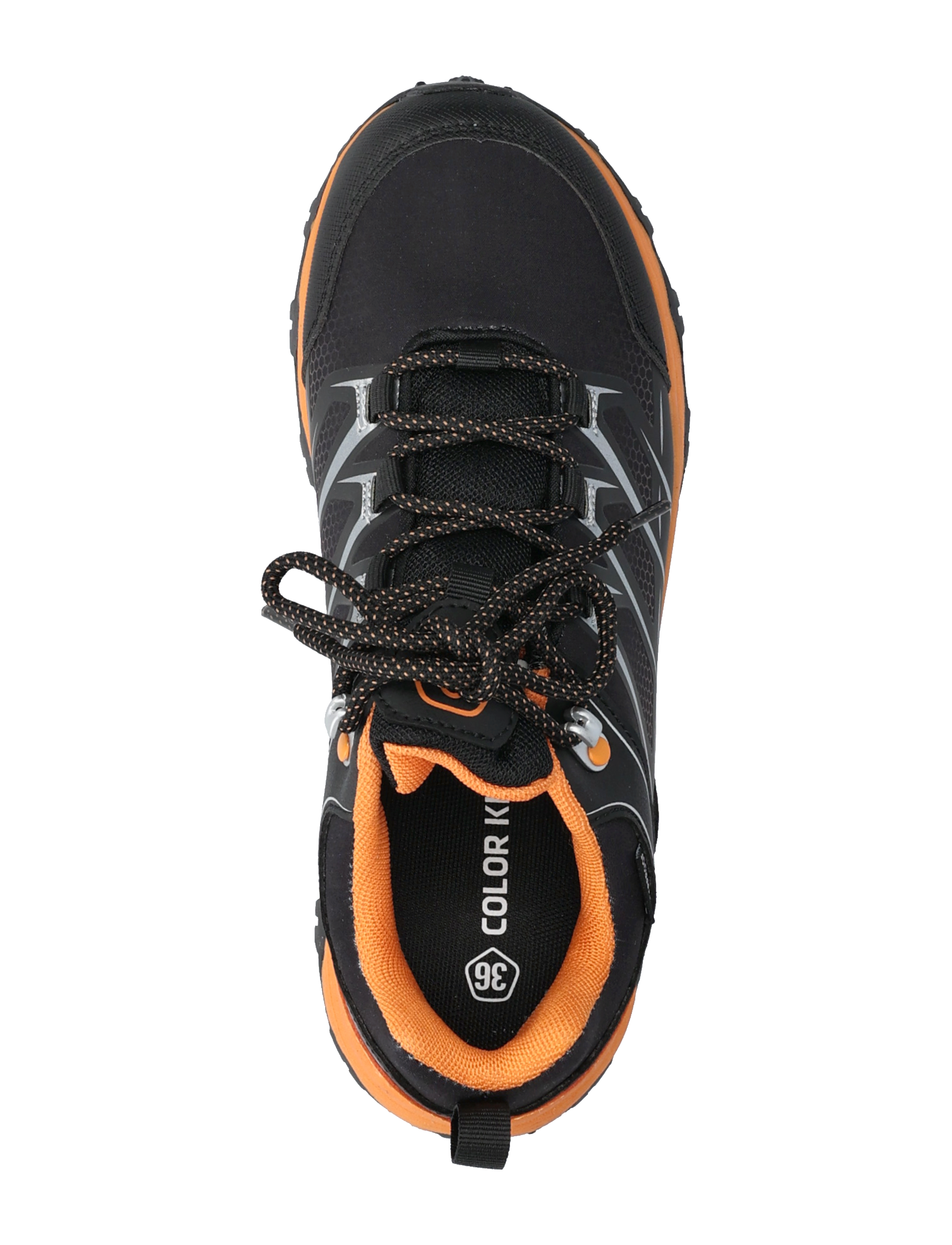 Color Kids - JR. Trekking Shoes Waterproof - tangerine - 3