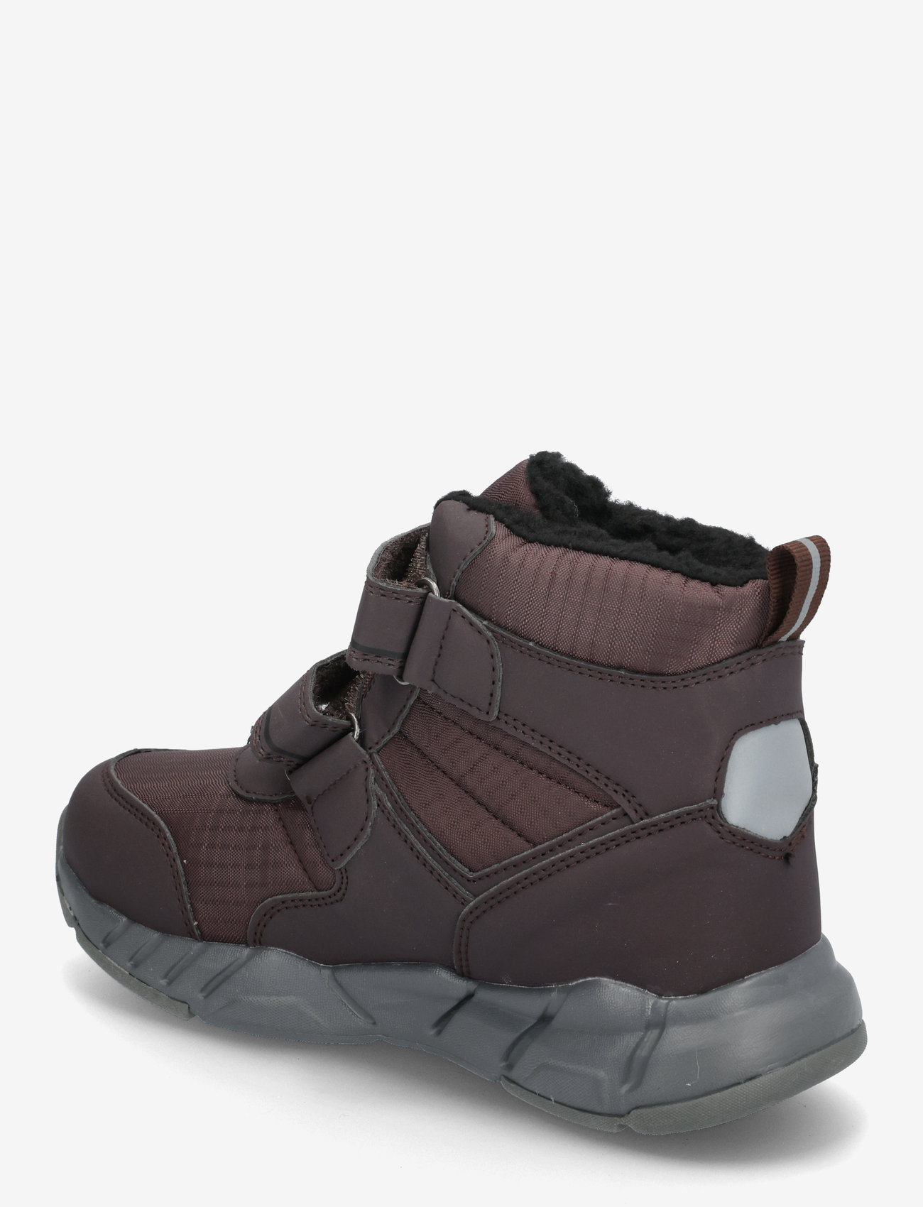 Color Kids - Boots W. Velcro, WP - jalanõud - raisin - 2