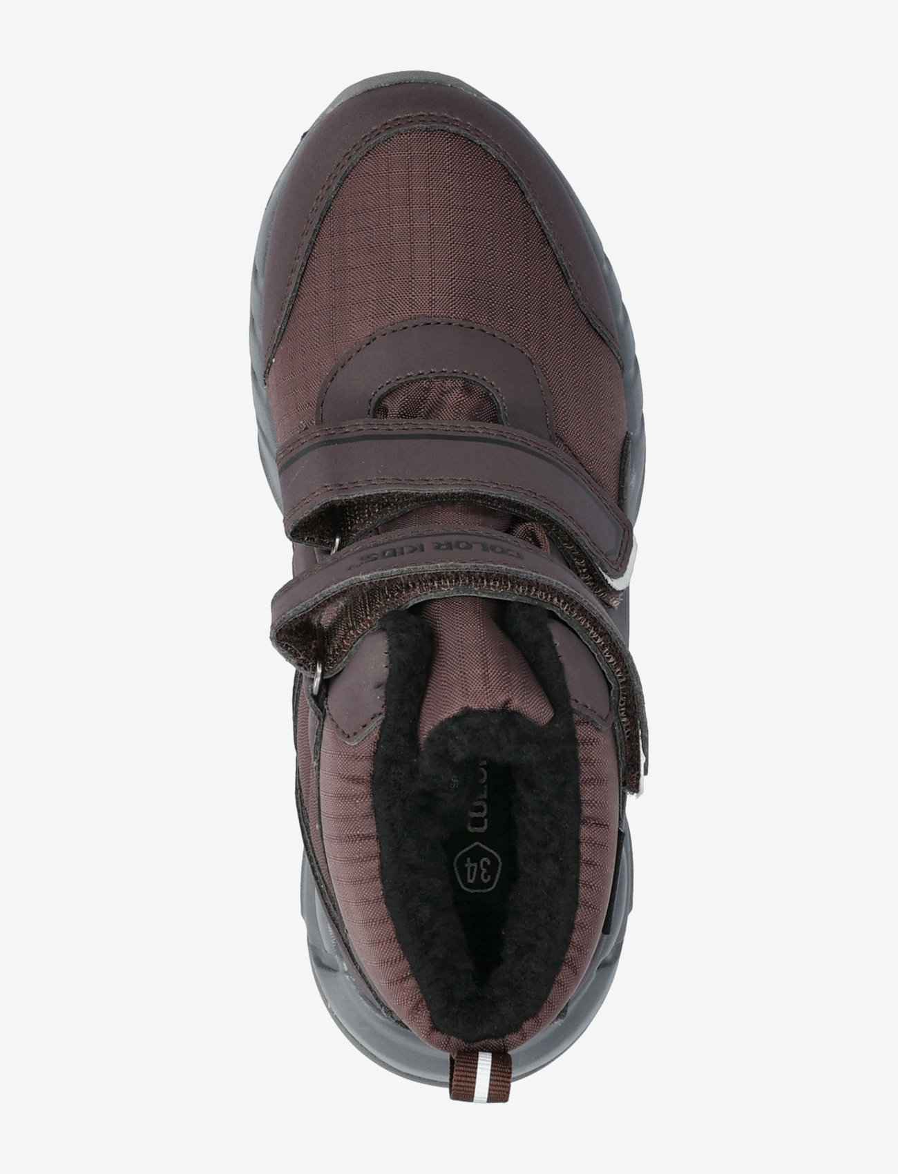 Color Kids - Boots W. Velcro, WP - jalanõud - raisin - 3