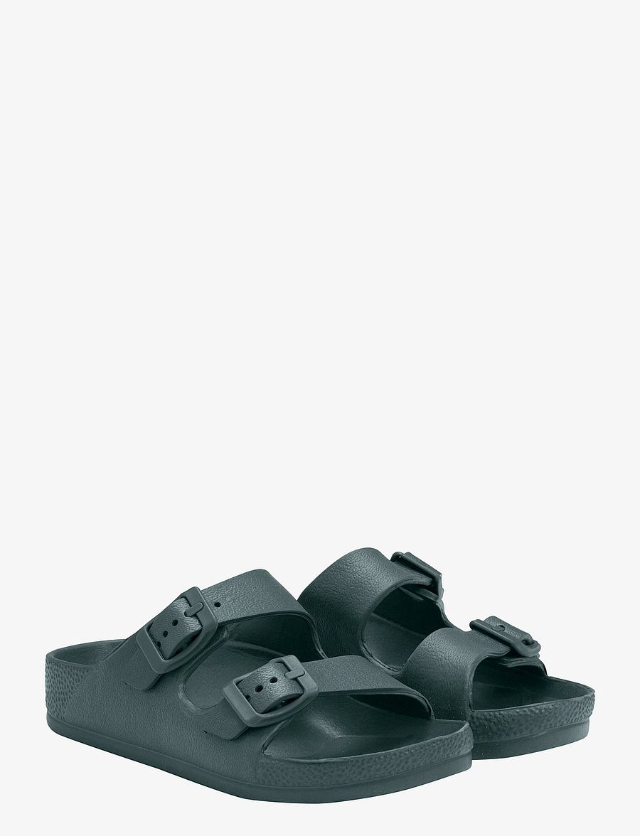 Color Kids - Sandals W. Buckles - balsam green - 0