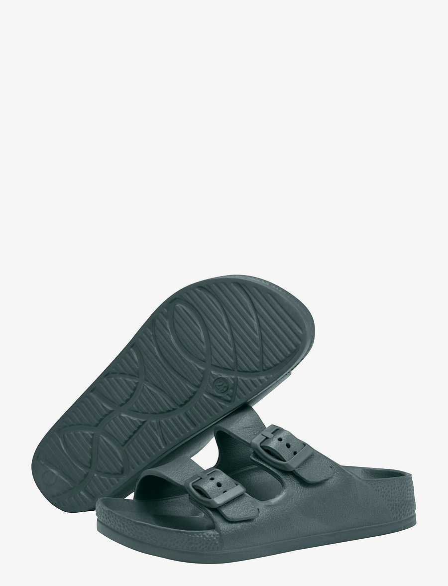 Color Kids - Sandals W. Buckles - balsam green - 2