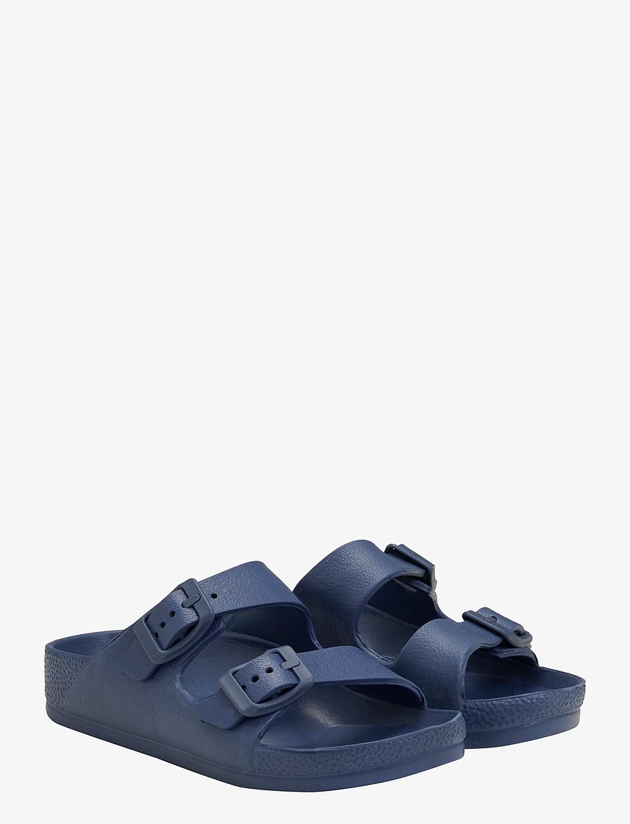 Color Kids - Sandals W. Buckles - vintage indigo - 0
