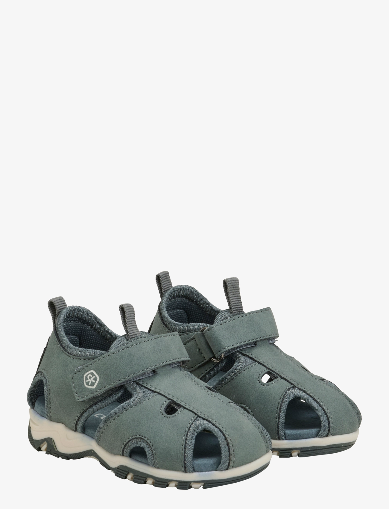 Color Kids Baby Sandals W. Velcro Strap, 25, Green, Sommersko > Sandaler, Børn