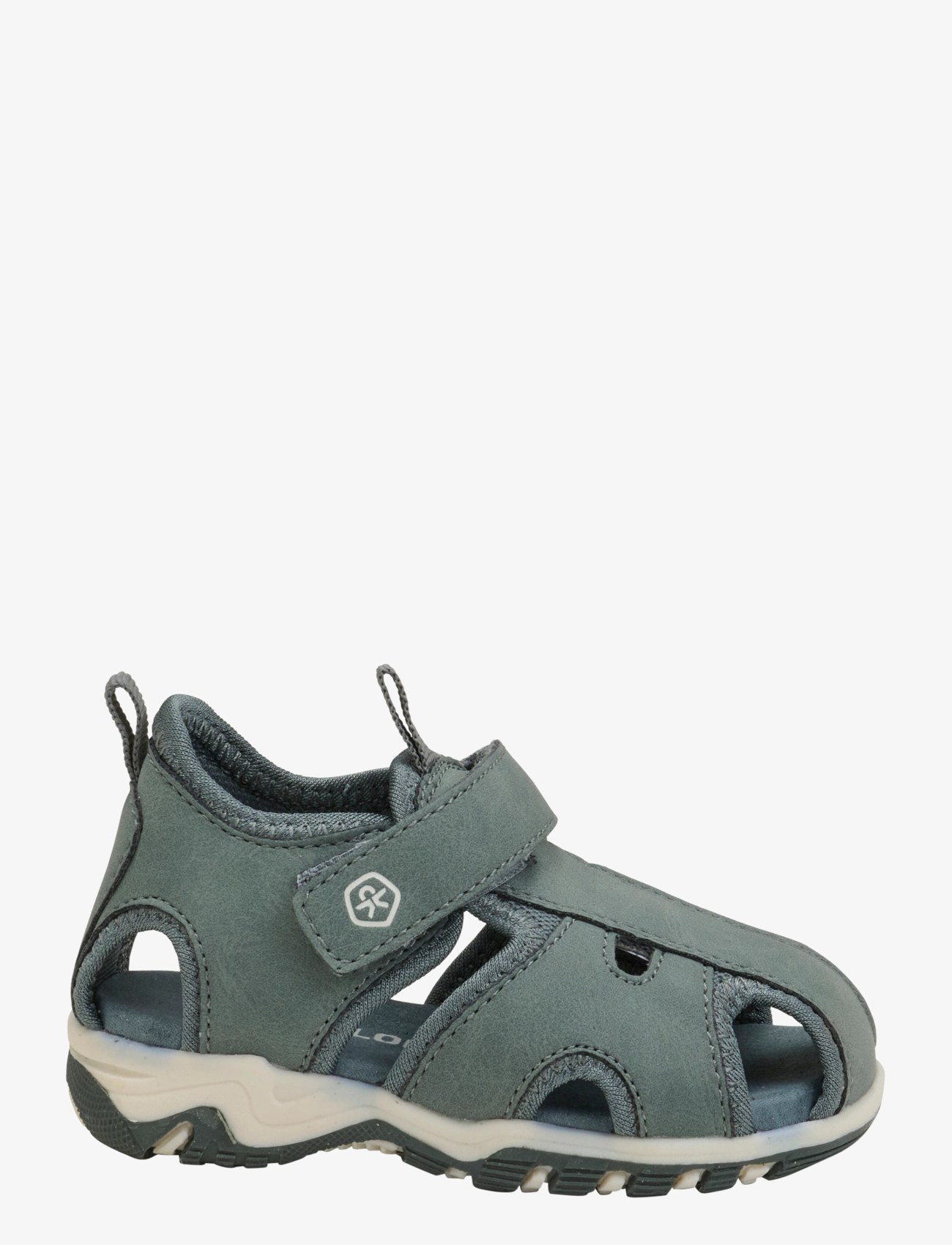 Color Kids - Baby Sandals W. Velcro Strap - sko - balsam green - 1