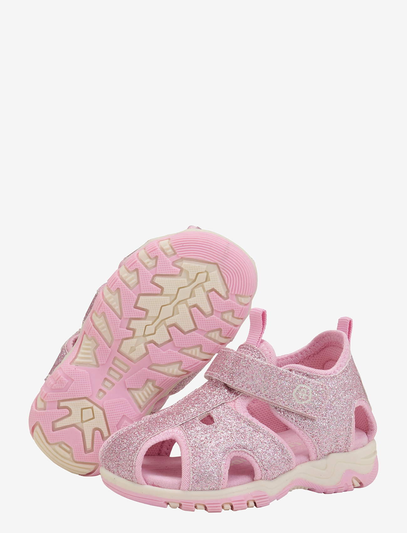 Color Kids - Baby Sandals W. Velcro Strap - jalanõud - coral blush - 2