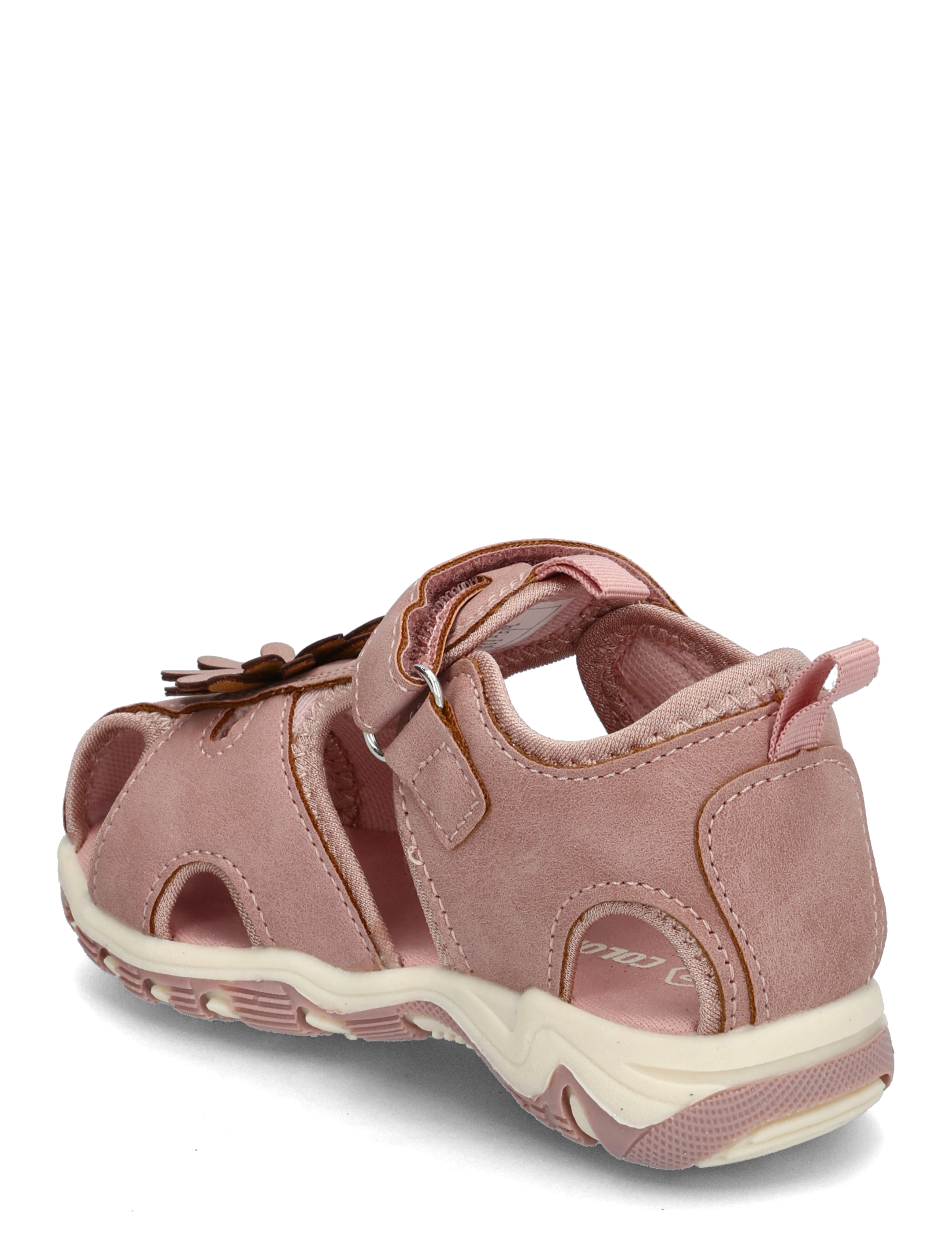 Color Kids - Baby Sandals W. Velcro Strap - sko - woodrose - 2