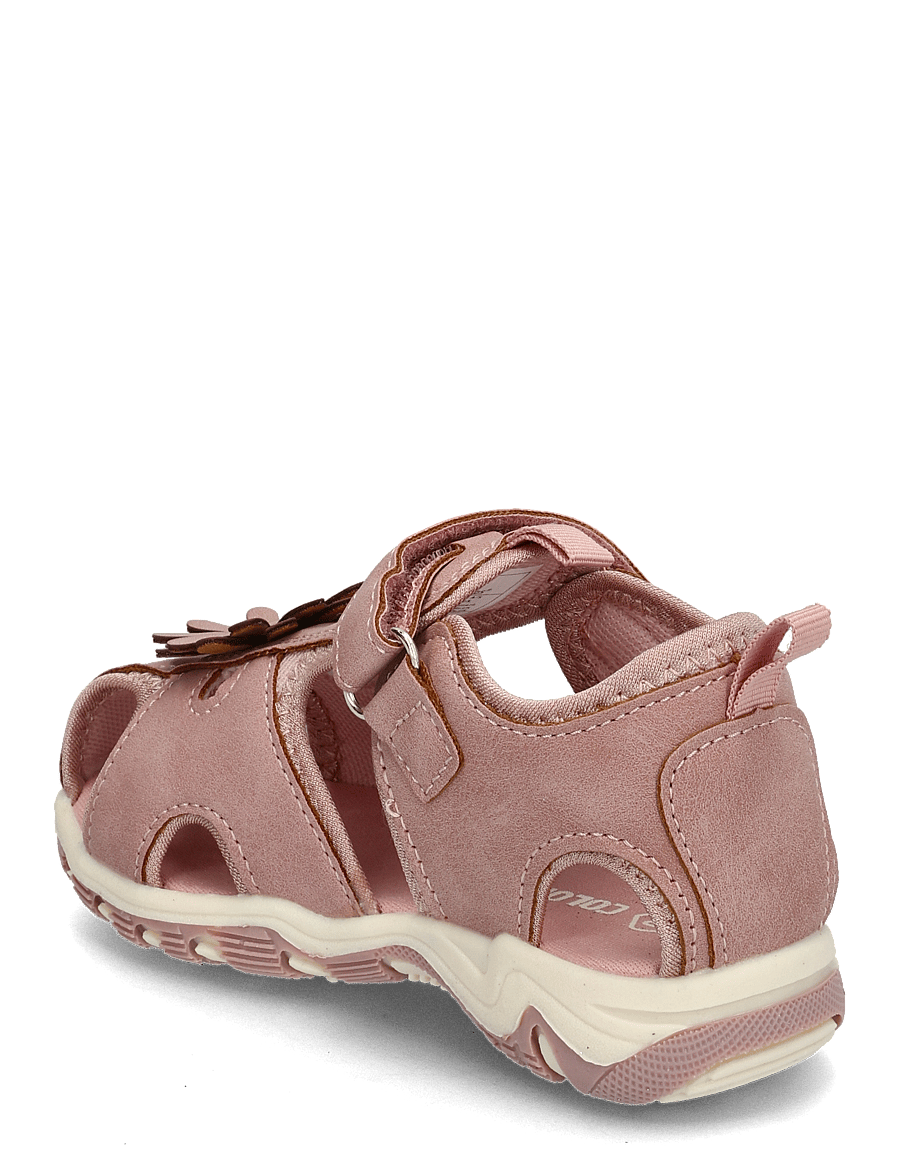 Color Kids - Baby Sandals W. Velcro Strap - sko - woodrose - 2