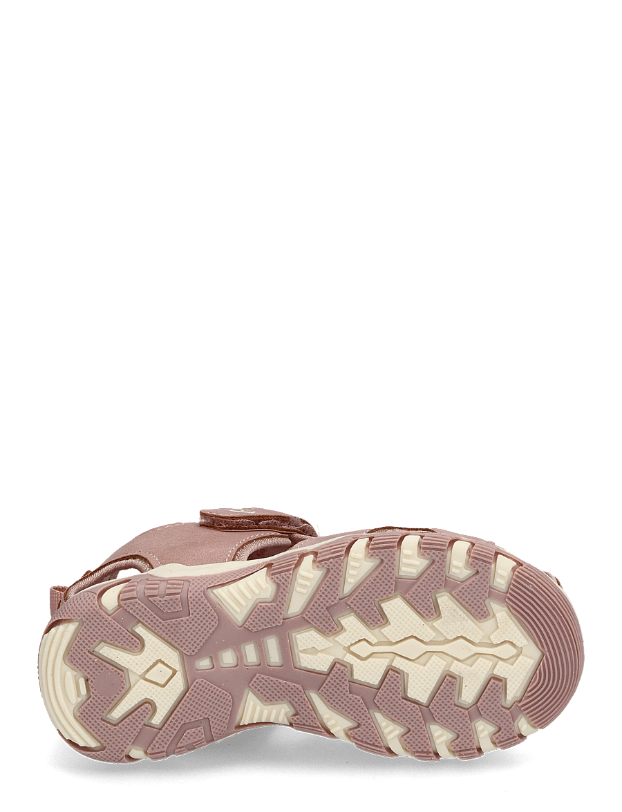Color Kids - Baby Sandals W. Velcro Strap - sko - woodrose - 4