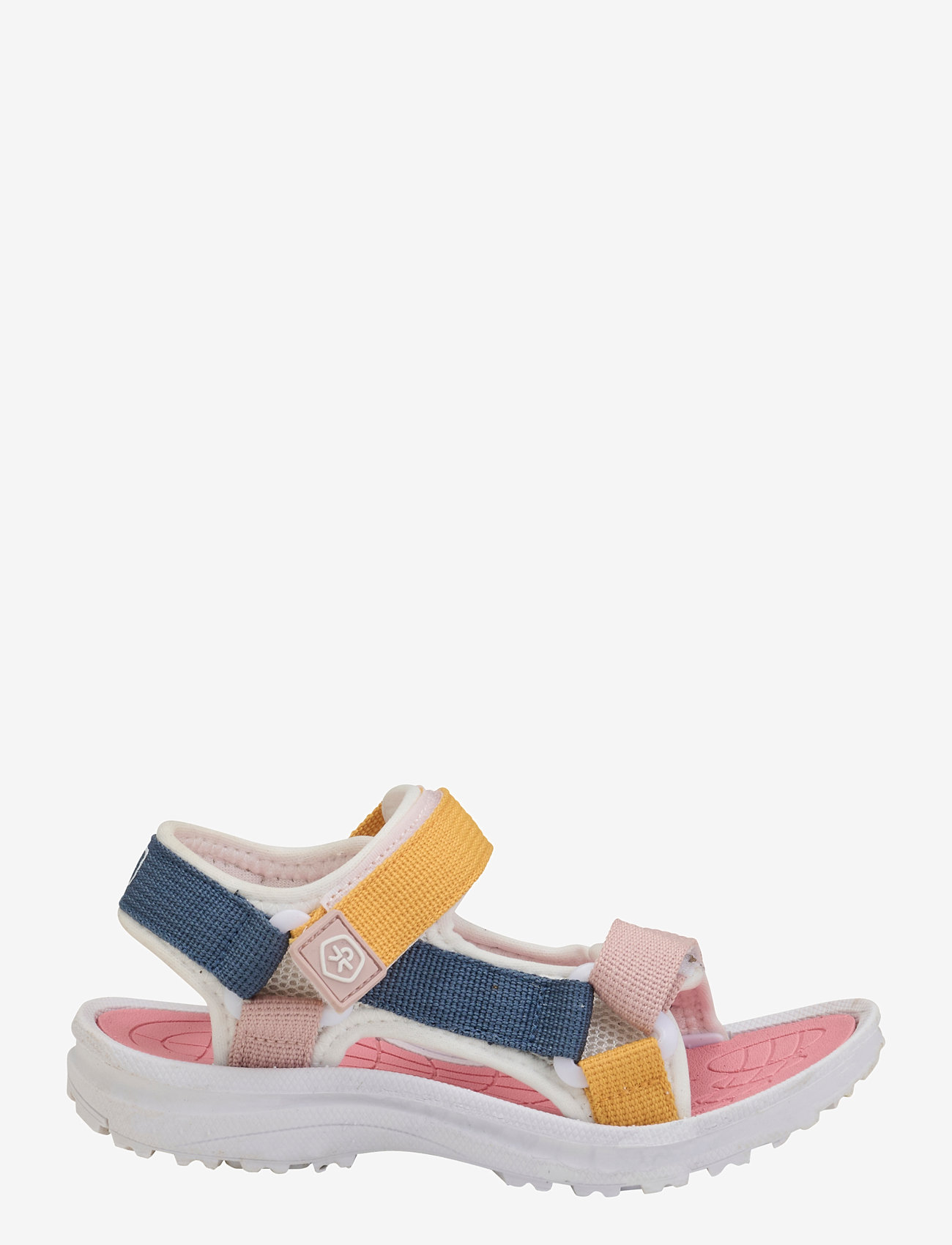 Color Kids - Colorblock sandals W. Velcro - sko - coral blush - 2