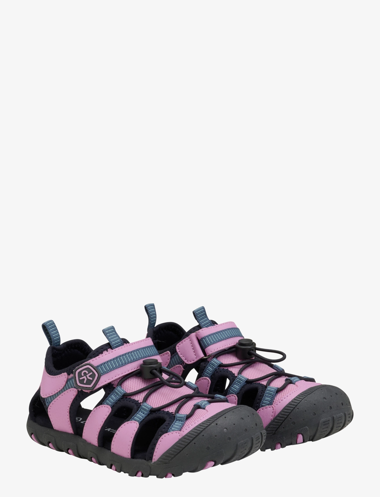 Color Kids Sandals Hiking W. Toe Cap - Sandaler - ORCHID / purple