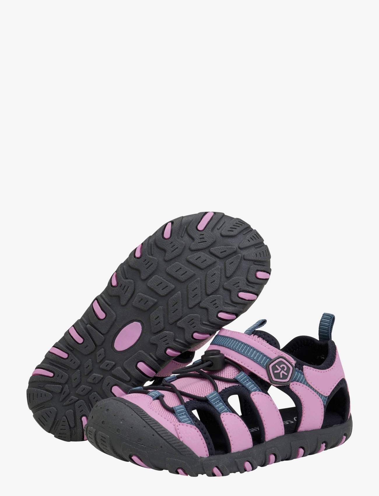 Color Kids - Sandals Hiking W. Toe Cap - shoes - orchid - 2