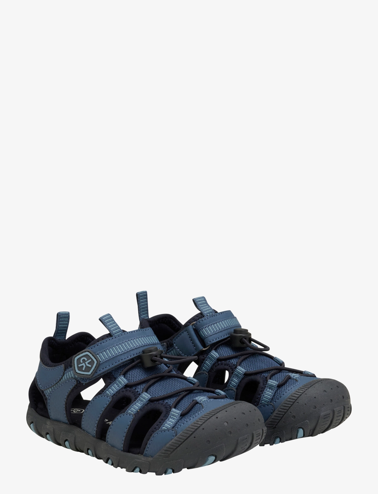 Color Kids Sandals Hiking W. Toe Cap - Schuhe - VINTAGE INDIGO / blue
